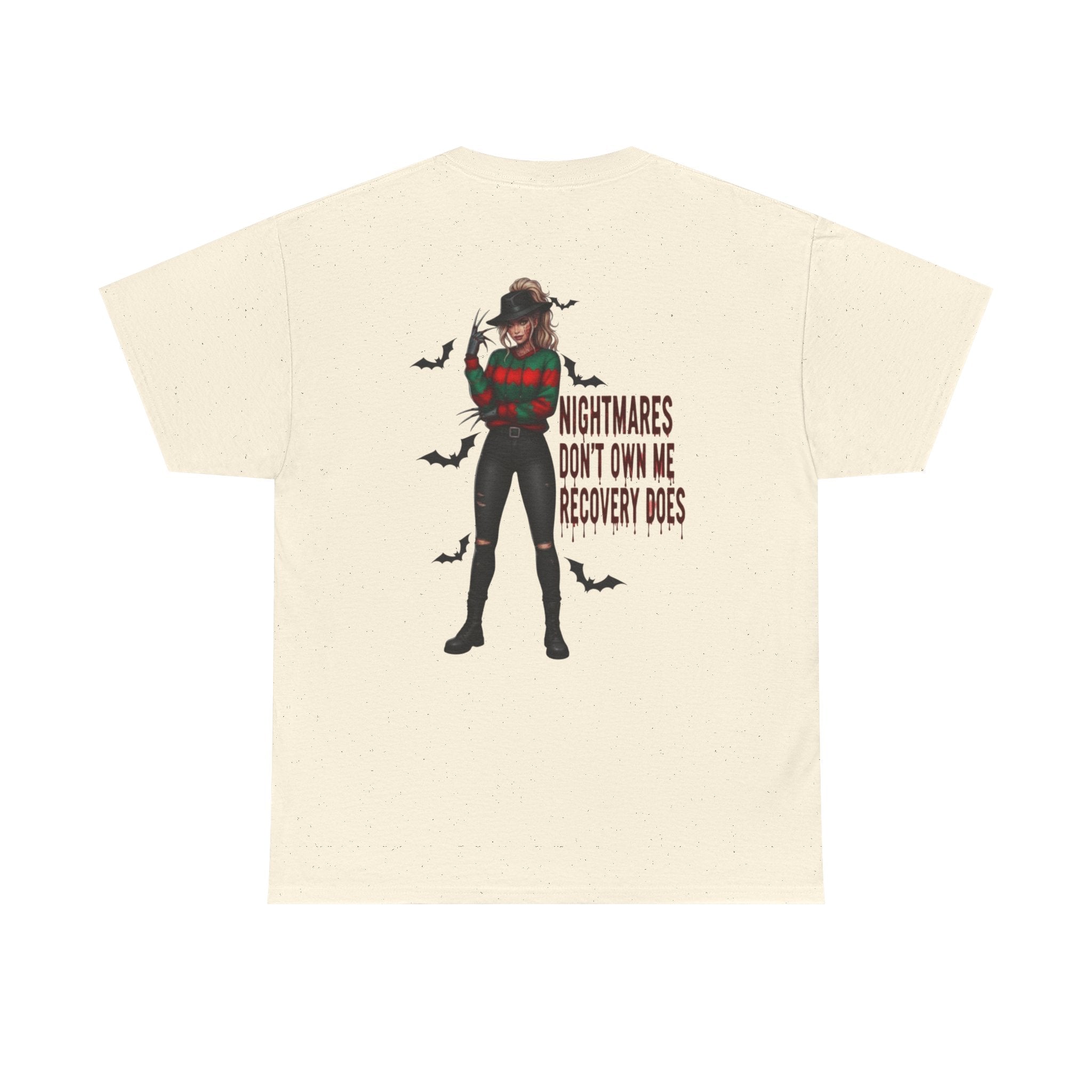 Freddy Krueger Recovery Tee, Unisex Horror T-Shirt, Nightmare Theme Shirt, Gift for Horror Fans, Halloween Apparel