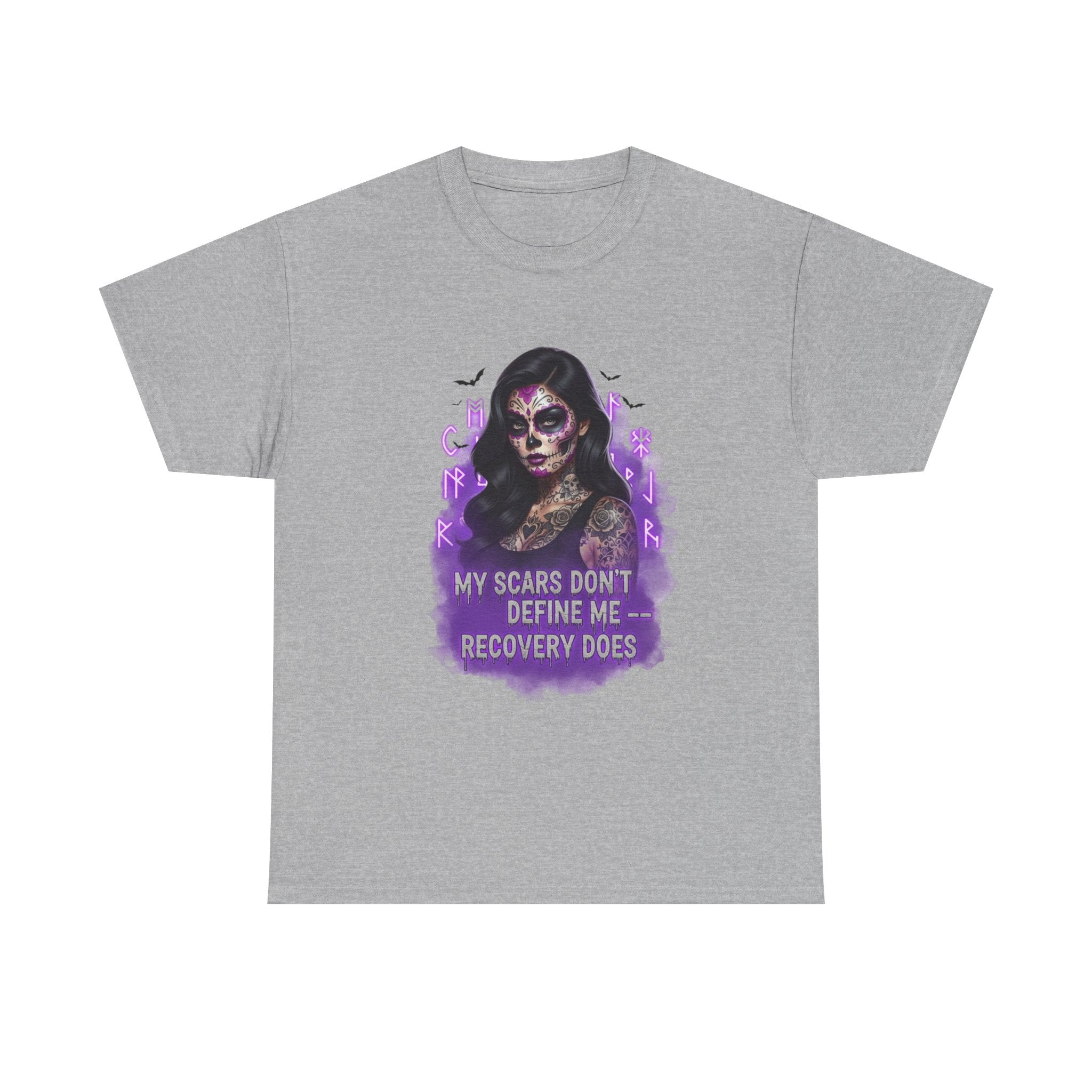 Empowering Recovery Graphic Tee, Unisex Cotton Shirt, Inspirational Apparel, Mental Health Awareness, Gift for Friends, Motivational Wear