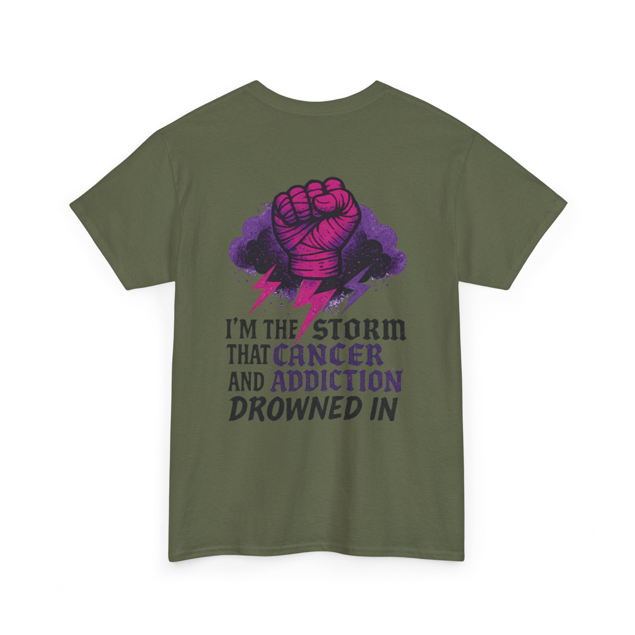 Empowering Unisex T-Shirt, Cancer Awareness Tee, Addiction Recovery Shirt, Inspirational Gift, Motivational Apparel