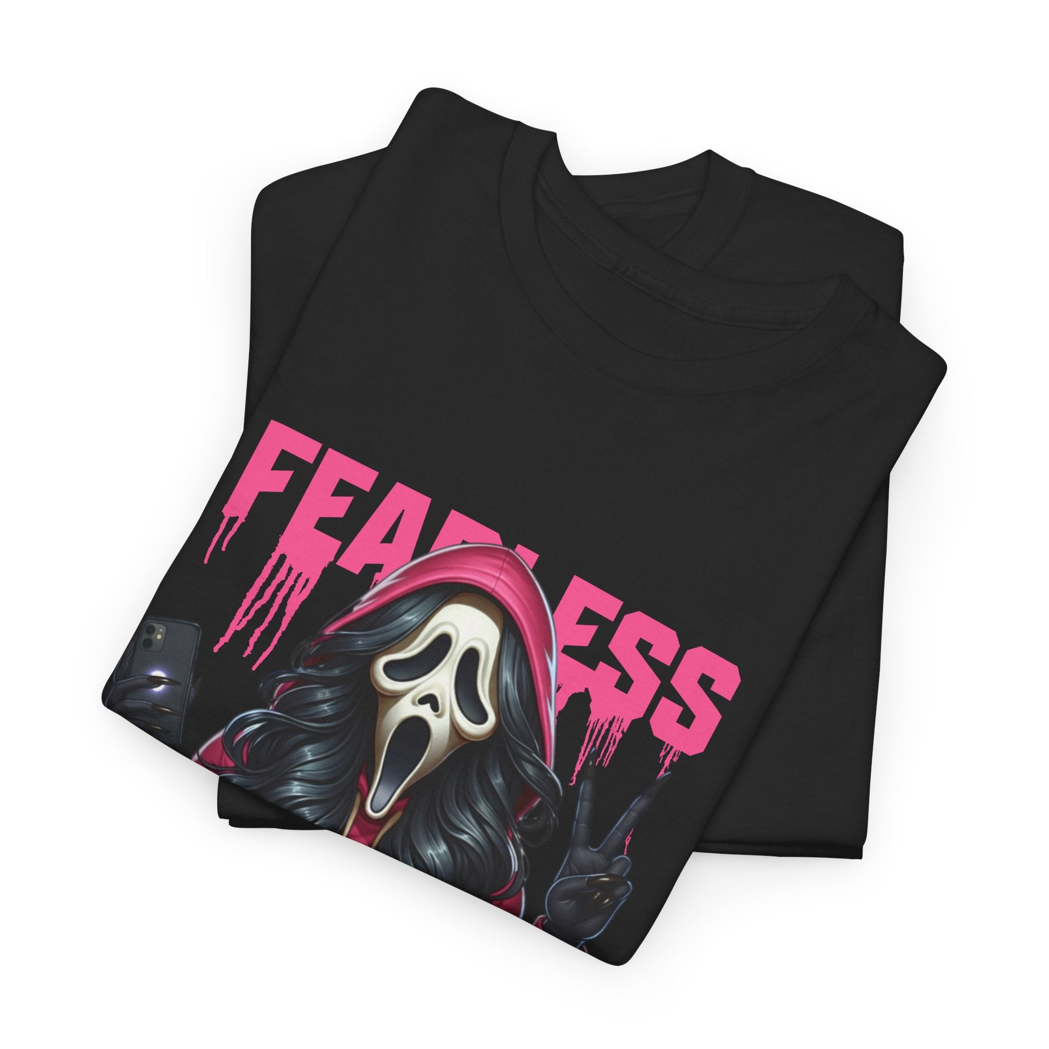 (DESIGN ON FRONT) Fearless in Recovery Tee, Support Shirt, Gift for Friends, Addiction Awareness, Motivational T-Shirt, Recovery Advocate Wear