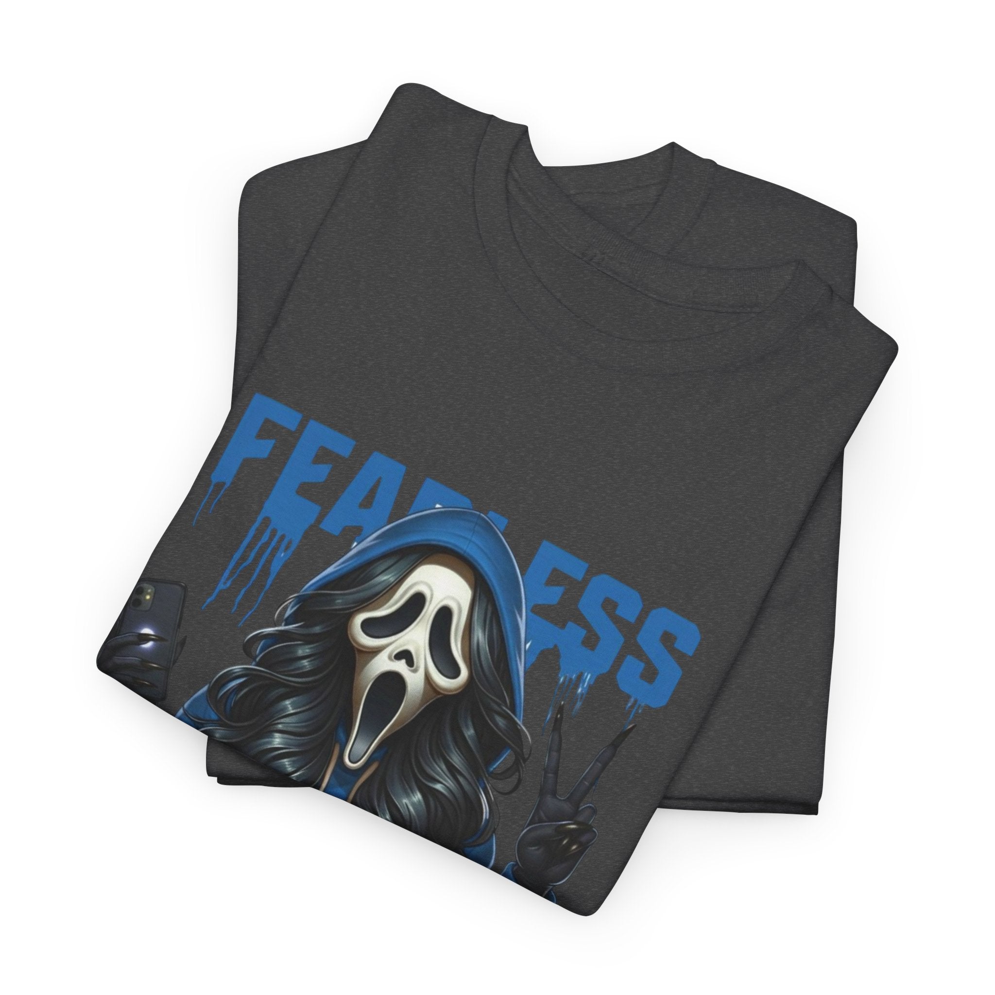 (DESIGN ON FRONT) Fearless in Recovery Tee, Motivational T-Shirt, Unisex Cotton Shirt, Recovery Awareness Apparel, Gift for Support, Inspirational Wear