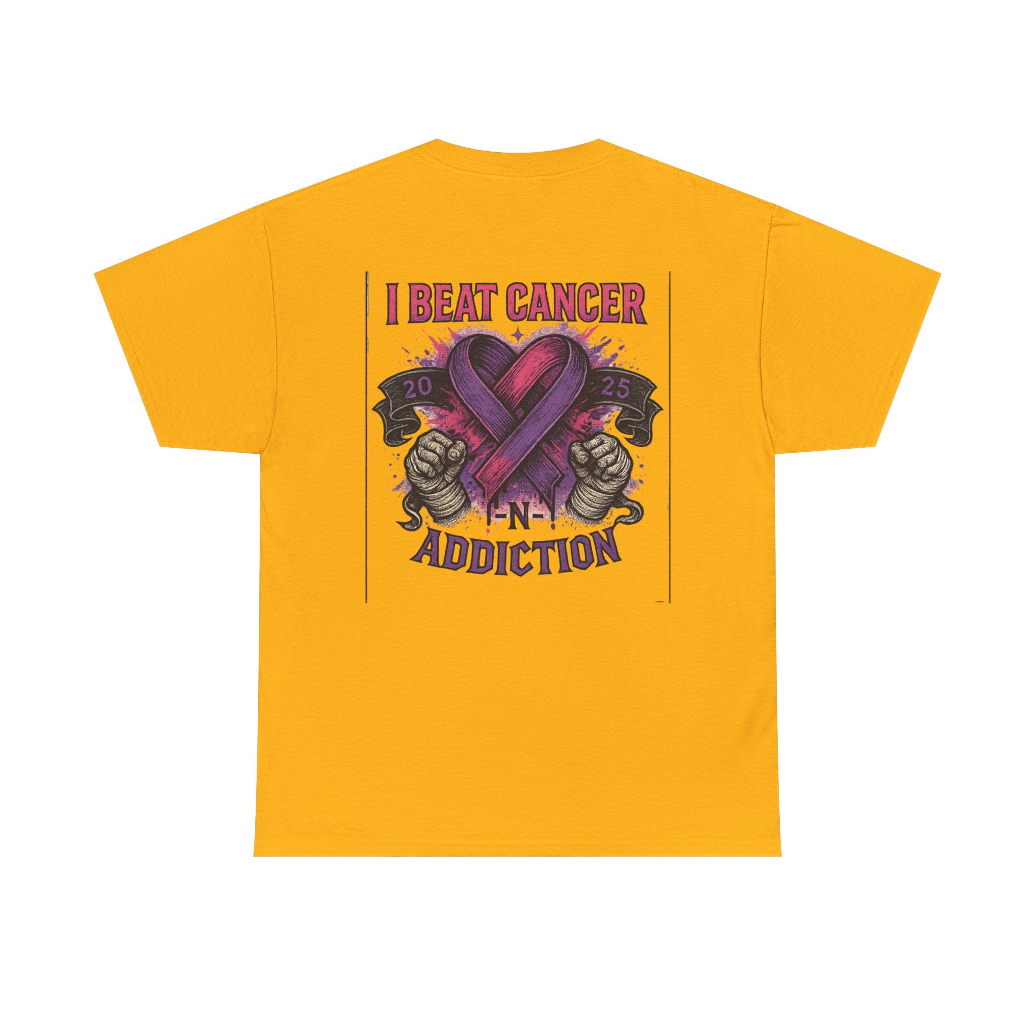Inspirational Unisex Tee for Cancer Awareness, Beat Cancer Apparel, Gift for Fighters, Recovery Support T-Shirt, Celebration of Strength