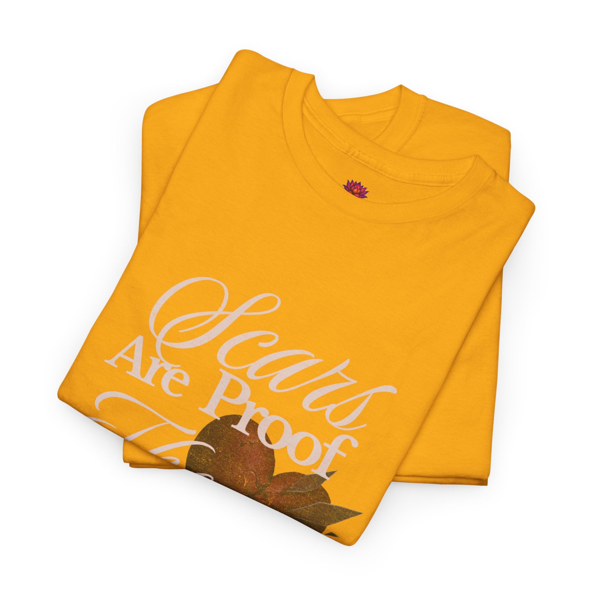 (DESIGN ON FRONT) Heartfelt Inspirational Unisex Tee, Motivational T-Shirt, Healing Message Shirt, Gift for Friends, Self-Care Apparel