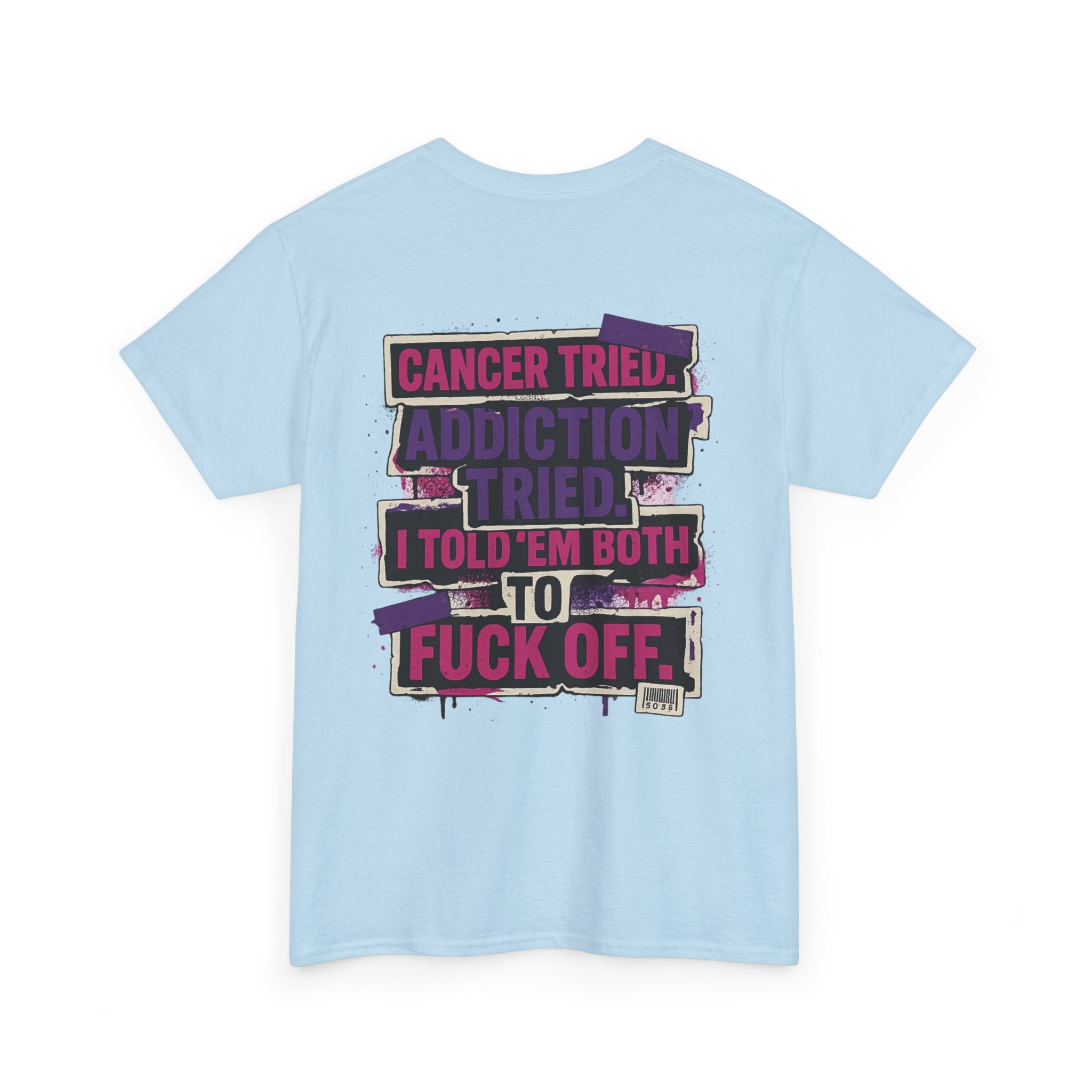 Empowerment Tee - Cancer & Addiction Awareness Shirt, Motivational T-Shirt, Unisex Graphic Tee, Gift for Survivors, Resilience Apparel