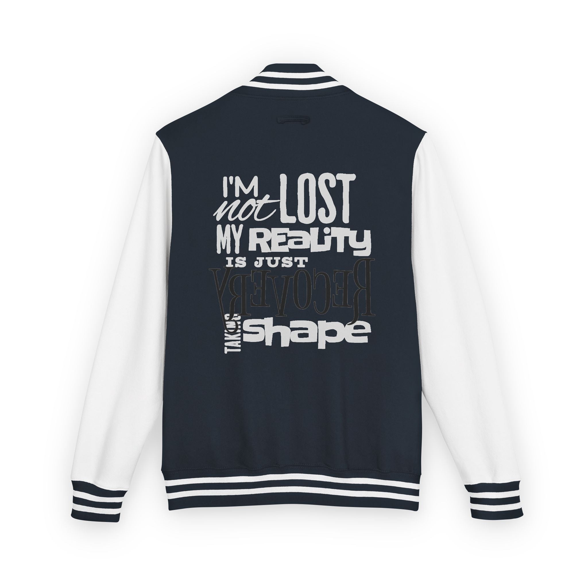 Unisex Heavyweight Letterman Jacket - Retro Style, Motivational Quote, Jacket for Sports Lovers, College Apparel, Gift for Graduates