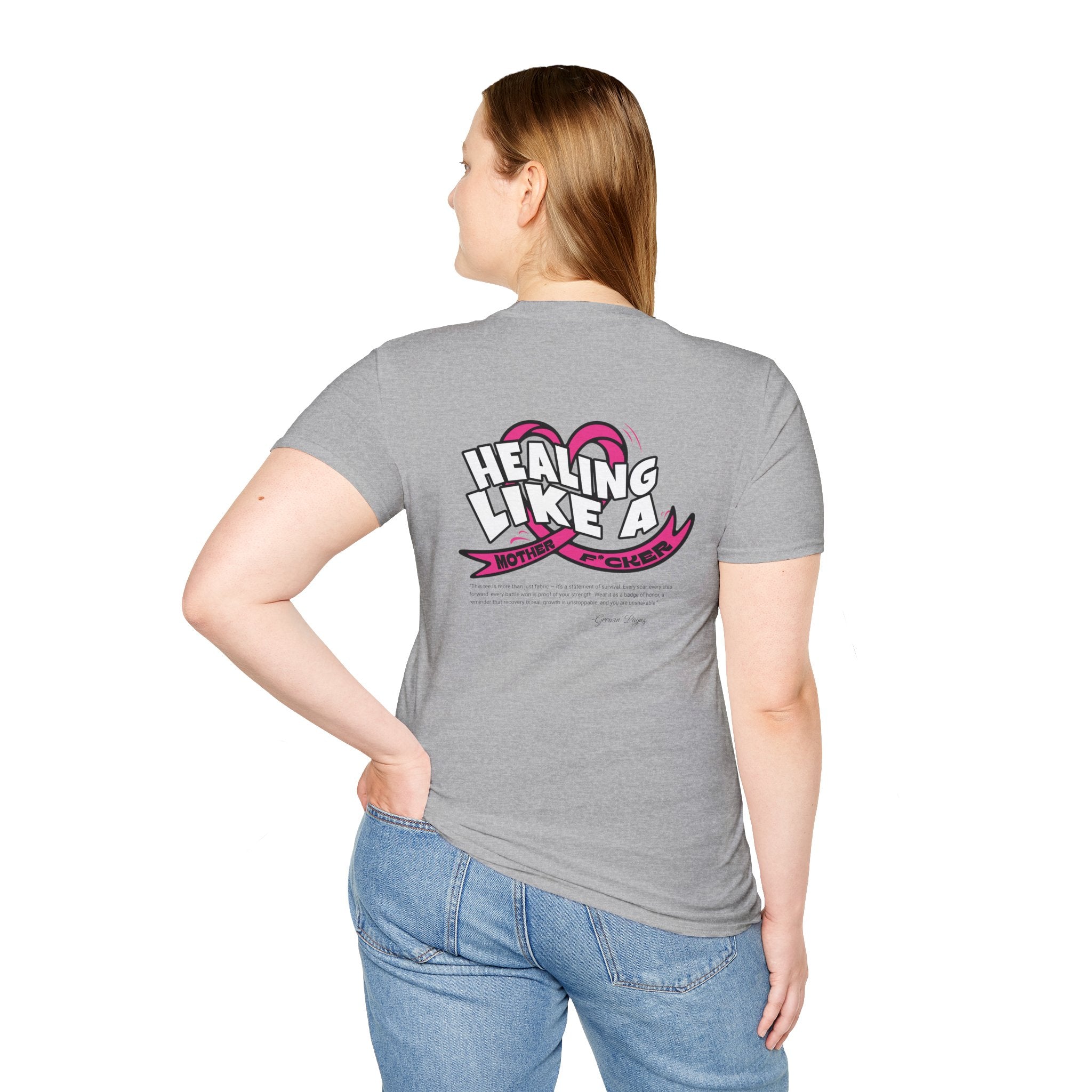 Healing Hearts Unisex T-Shirt | Motivational Tee for Mindfulness, Support, Self-Care, Wellness, Gifts for Her