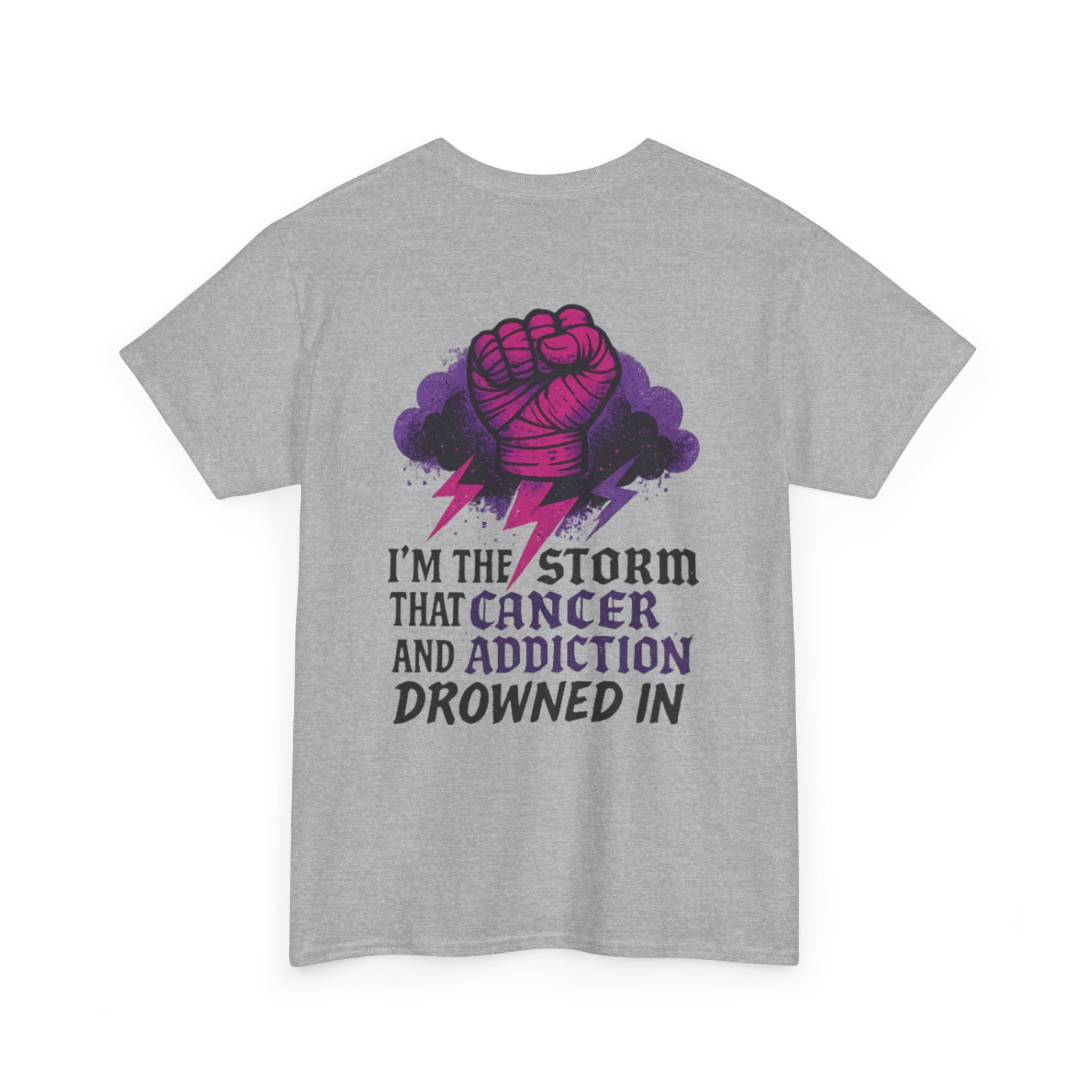 Empowering Unisex T-Shirt, Cancer Awareness Tee, Addiction Recovery Shirt, Inspirational Gift, Motivational Apparel