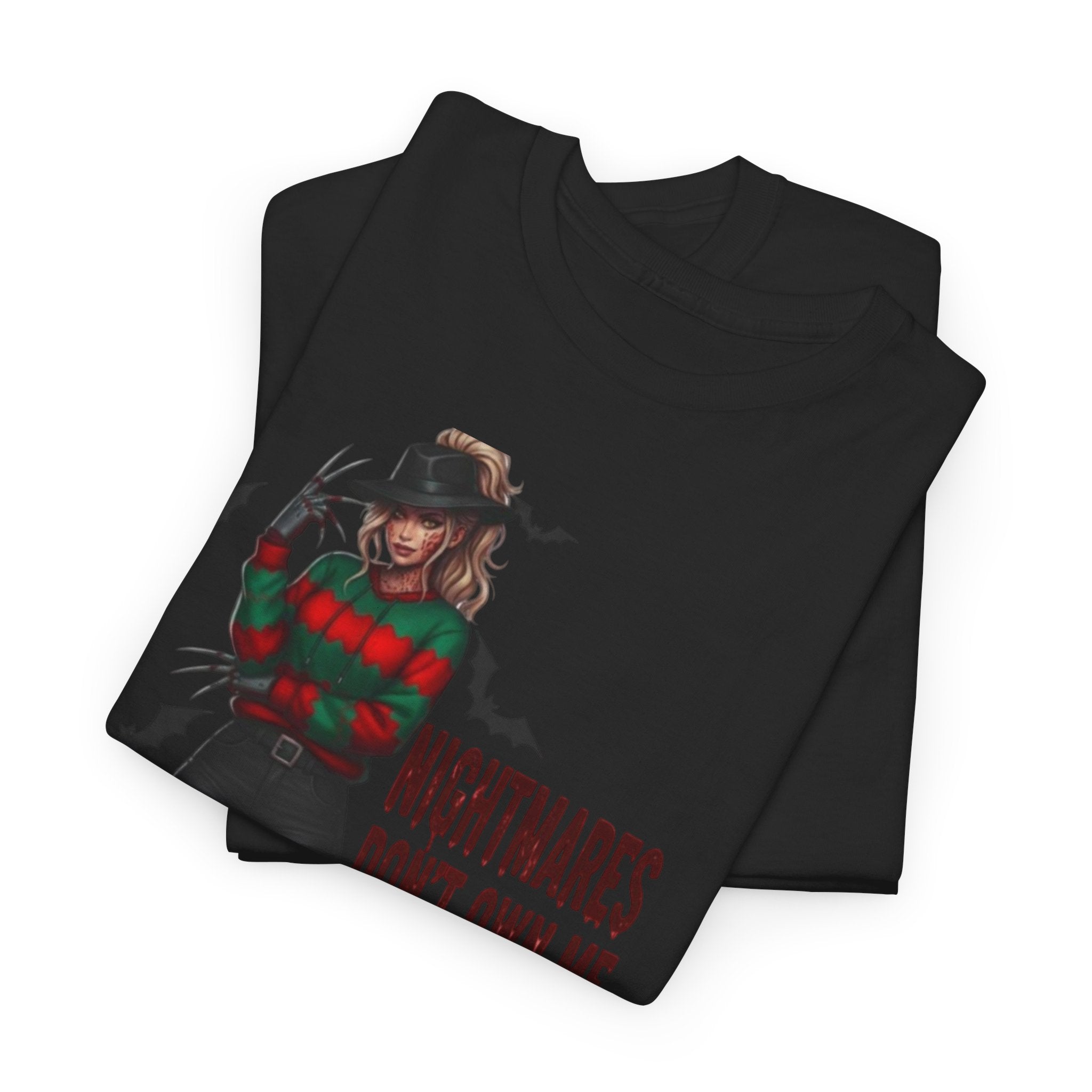 Nightmare Recovery Horror Graphic Tee, Unisex Cotton Shirt for Halloween, Gothic Style Apparel, Spooky Gifts, Unique Horror Fan Tees
