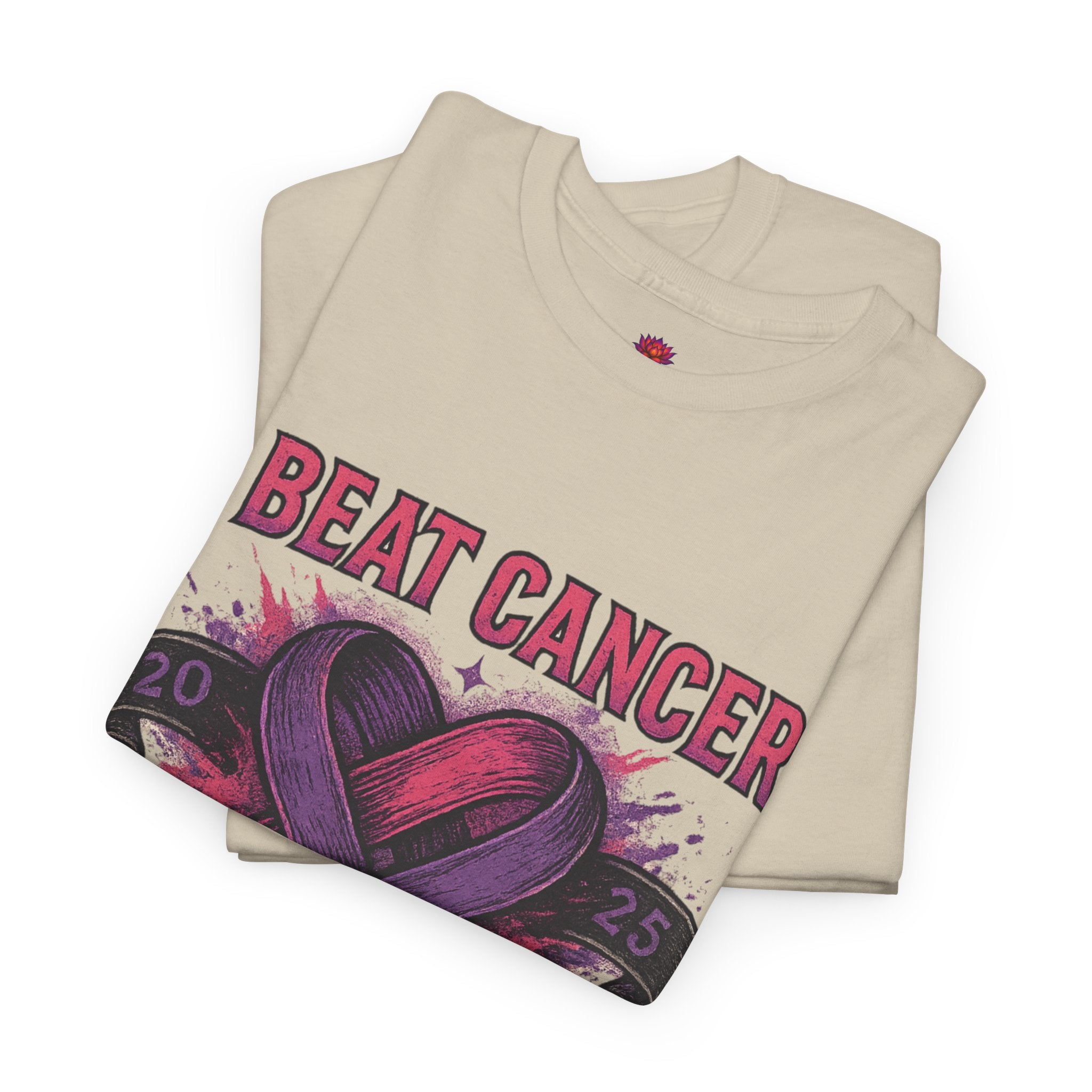 Cancer Awareness Unisex Tee - I Beat Cancer, Fight Against Addiction, Support Breast Cancer, Inspirational Gift, Comfortable Cotton Shirt