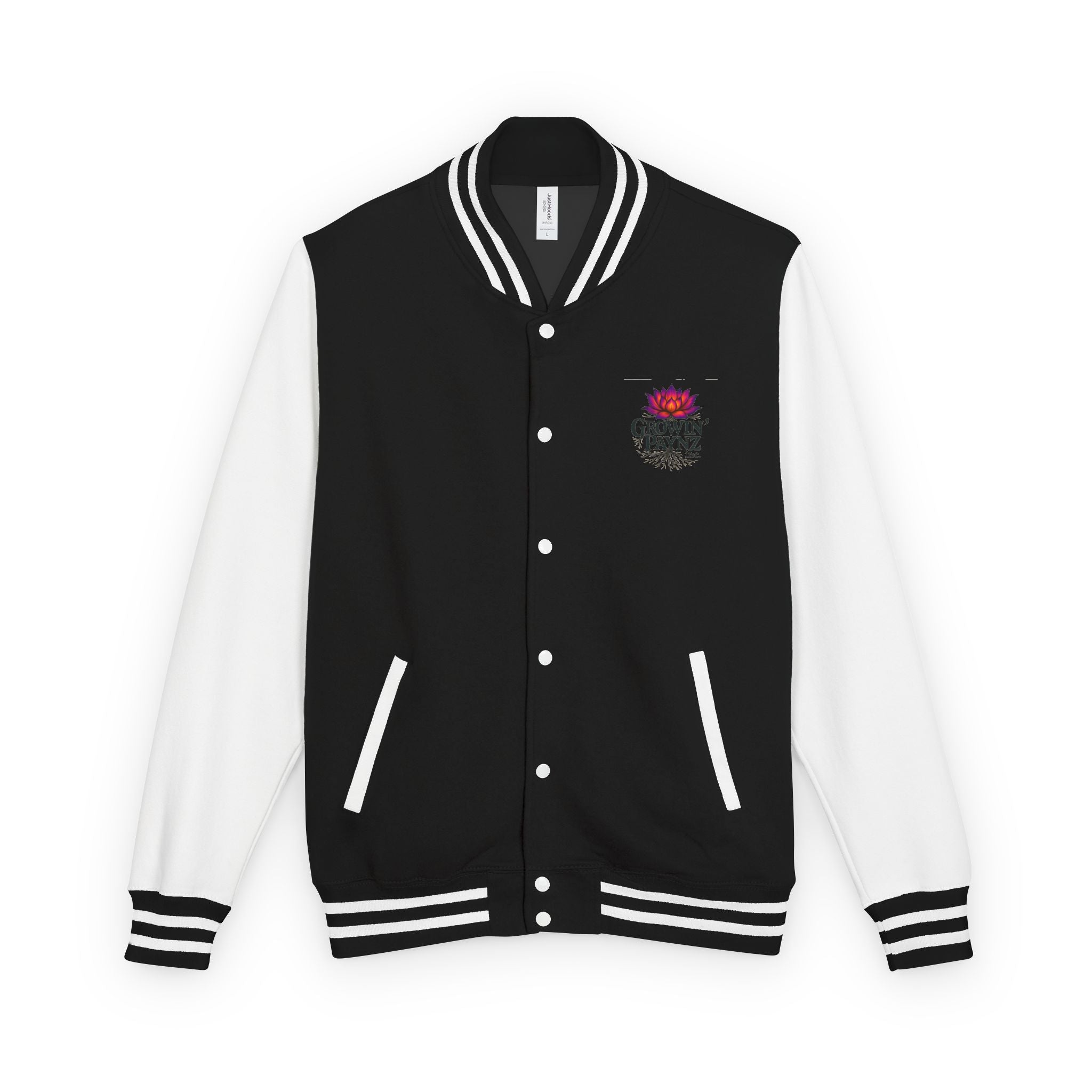 Retro Bear-Themed Unisex Heavyweight Letterman Jacket | Vintage Charm, Cozy Layer, Perfect Gift, Fashion Statement, Trendy Outerwear