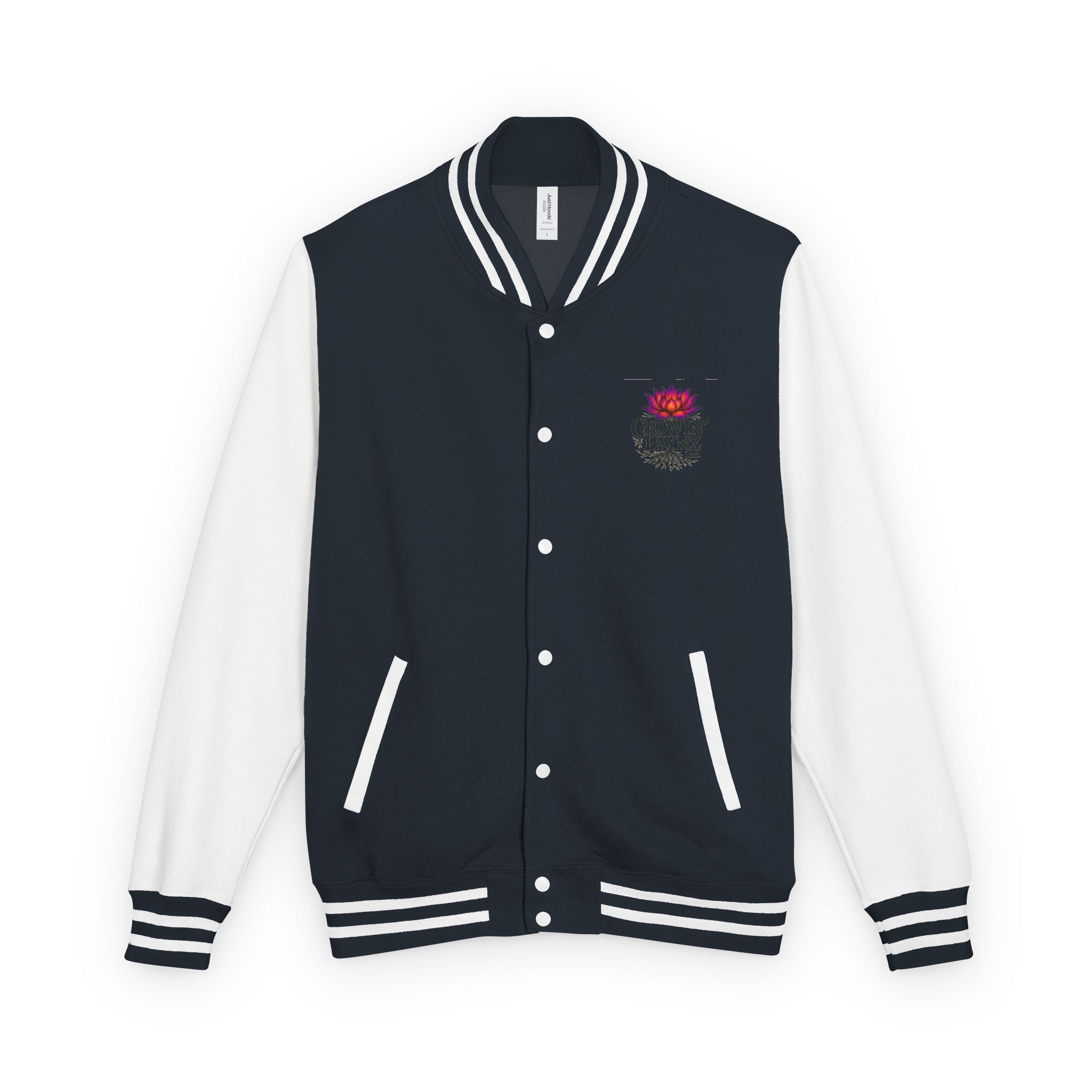 Retro Bear-Themed Unisex Heavyweight Letterman Jacket | Vintage Charm, Cozy Layer, Perfect Gift, Fashion Statement, Trendy Outerwear