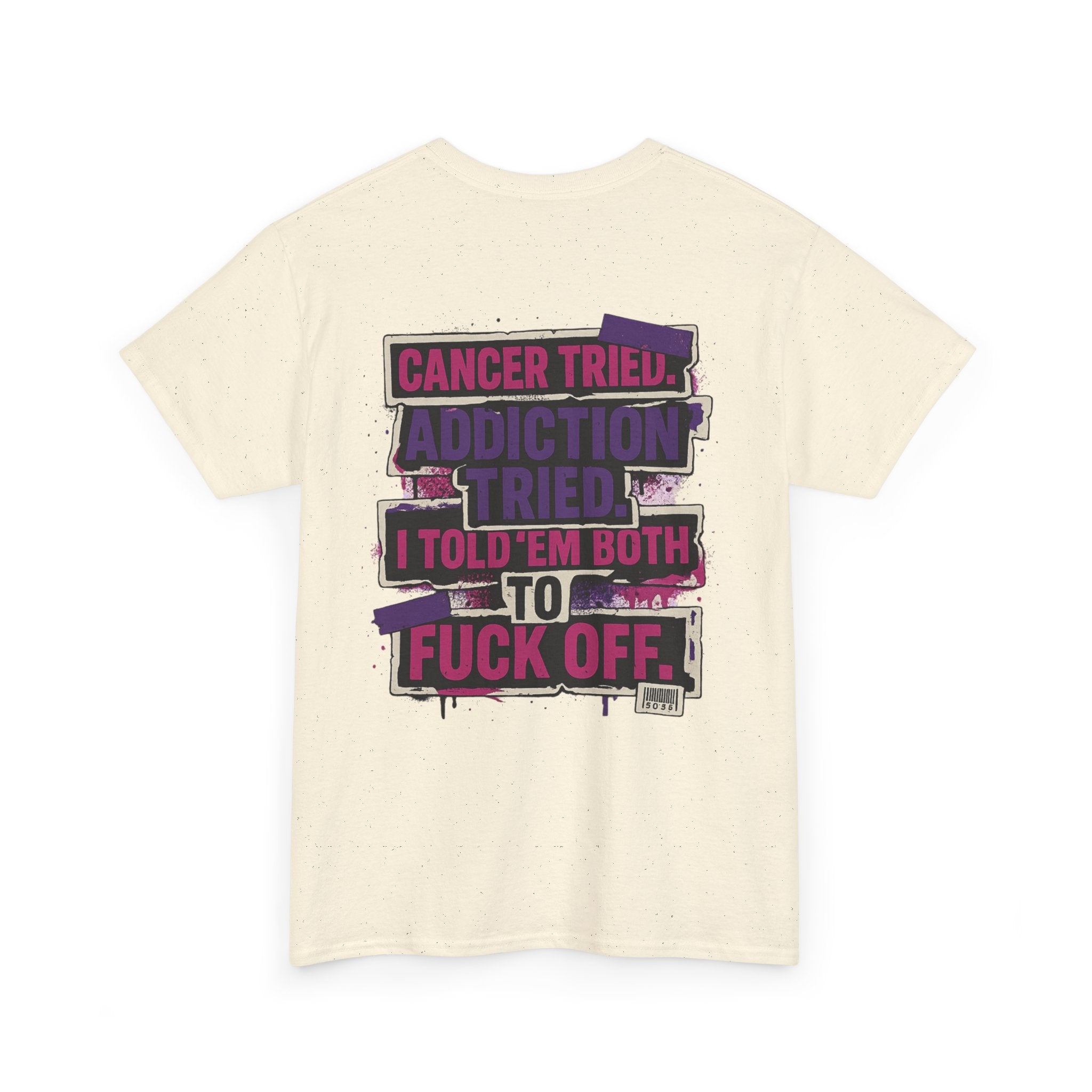 Empowerment Tee - Cancer & Addiction Awareness Shirt, Motivational T-Shirt, Unisex Graphic Tee, Gift for Survivors, Resilience Apparel