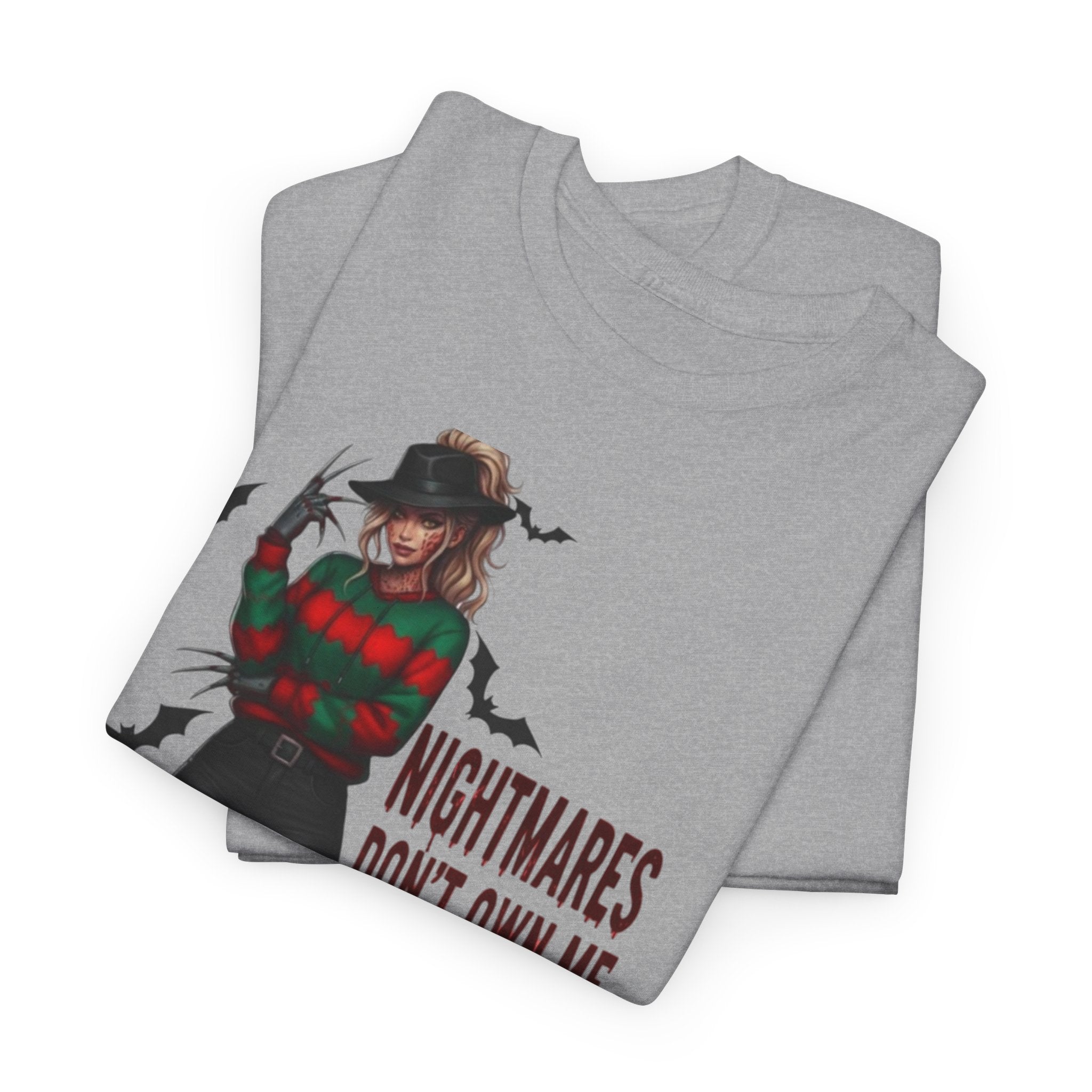 Nightmare Recovery Horror Graphic Tee, Unisex Cotton Shirt for Halloween, Gothic Style Apparel, Spooky Gifts, Unique Horror Fan Tees