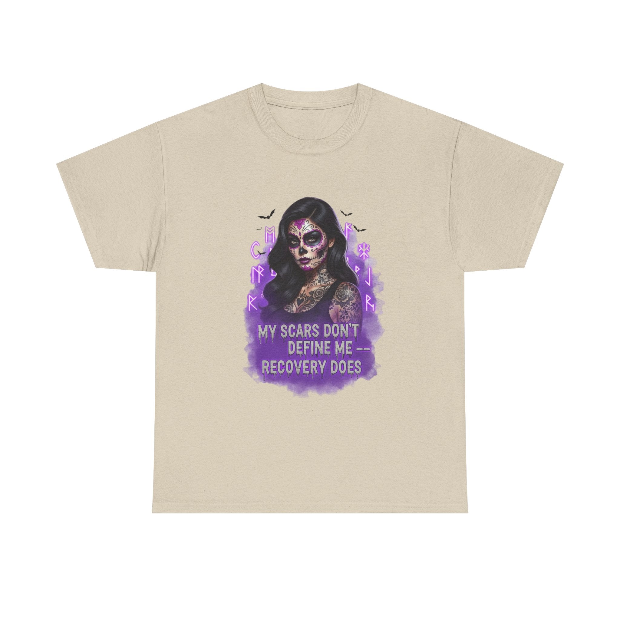 Empowering Recovery Graphic Tee, Unisex Cotton Shirt, Inspirational Apparel, Mental Health Awareness, Gift for Friends, Motivational Wear