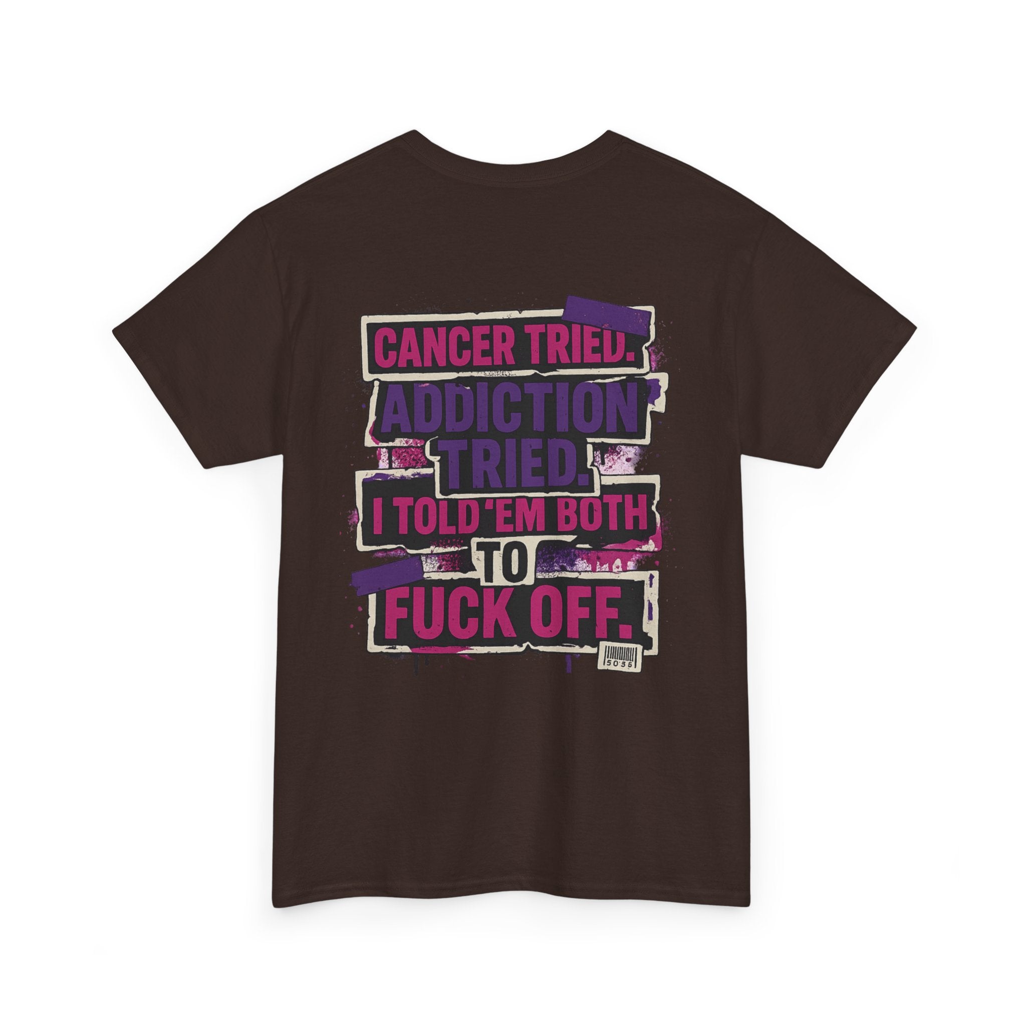 Empowerment Tee - Cancer & Addiction Awareness Shirt, Motivational T-Shirt, Unisex Graphic Tee, Gift for Survivors, Resilience Apparel