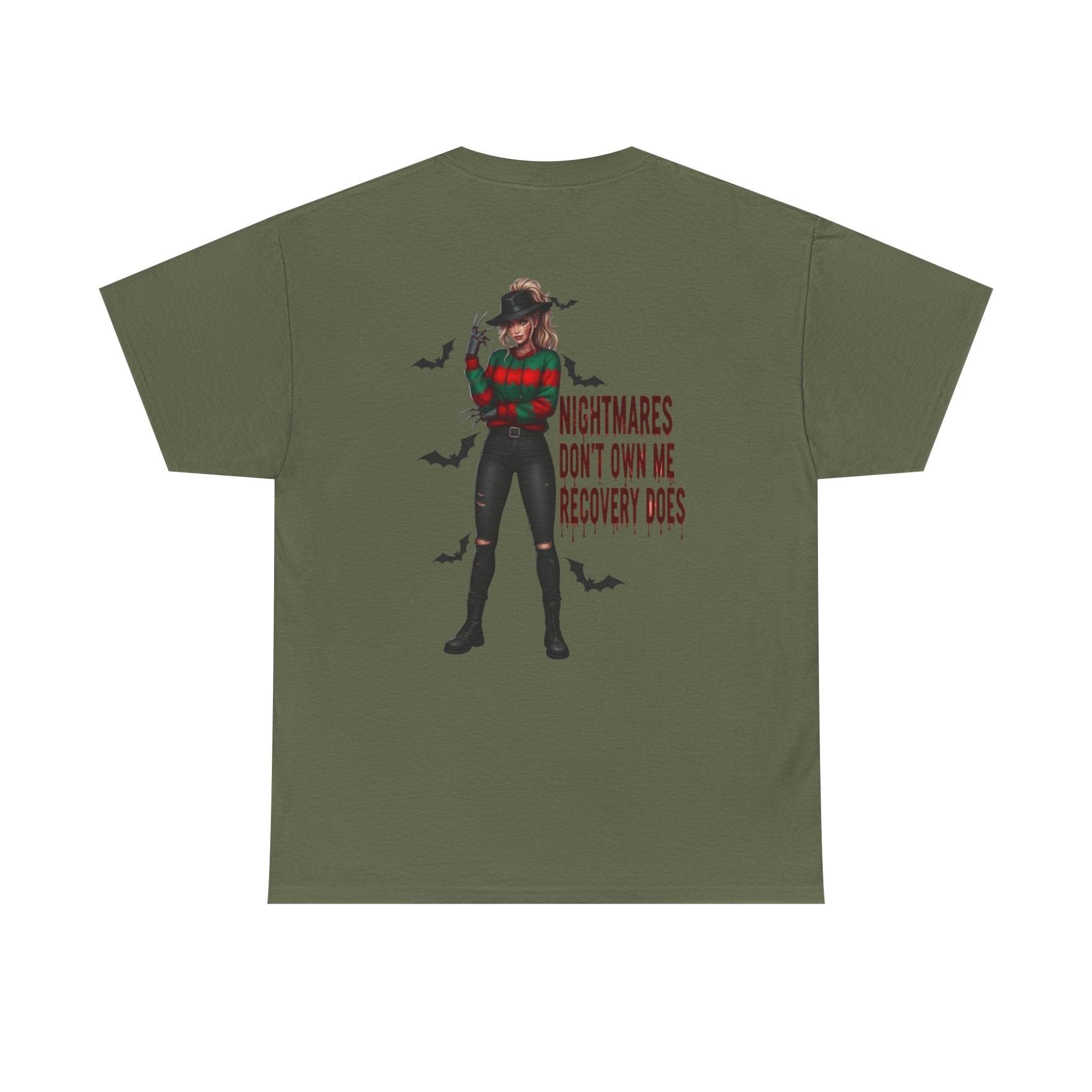 Freddy Krueger Recovery Tee, Unisex Horror T-Shirt, Nightmare Theme Shirt, Gift for Horror Fans, Halloween Apparel