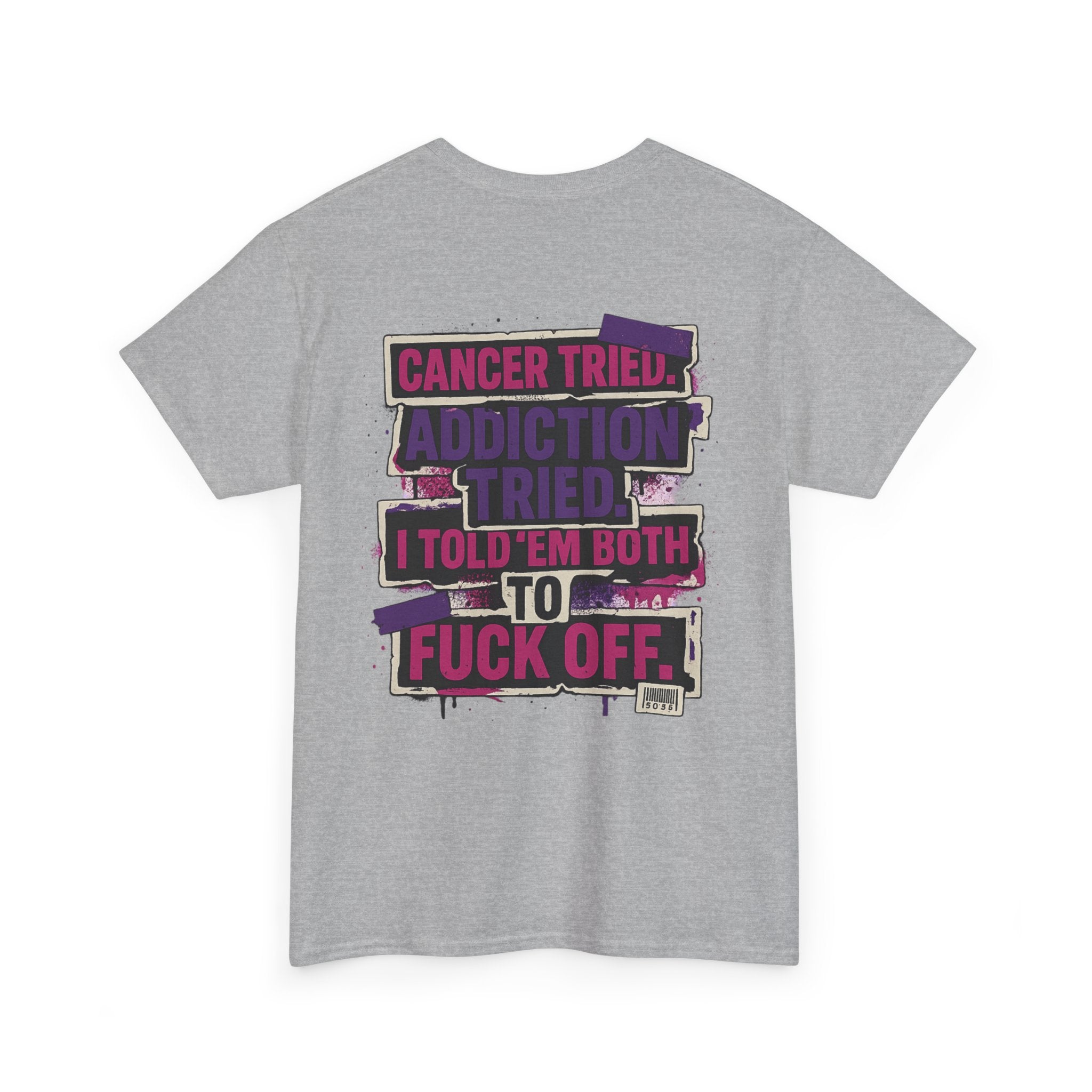 Empowerment Tee - Cancer & Addiction Awareness Shirt, Motivational T-Shirt, Unisex Graphic Tee, Gift for Survivors, Resilience Apparel