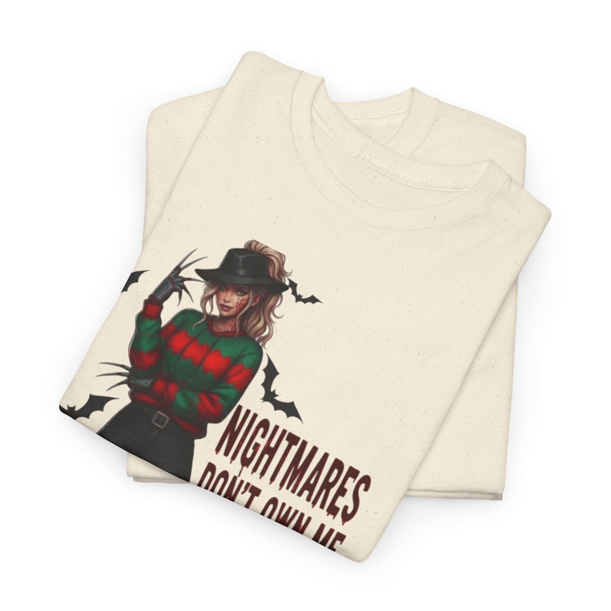 Nightmare Recovery Horror Graphic Tee, Unisex Cotton Shirt for Halloween, Gothic Style Apparel, Spooky Gifts, Unique Horror Fan Tees