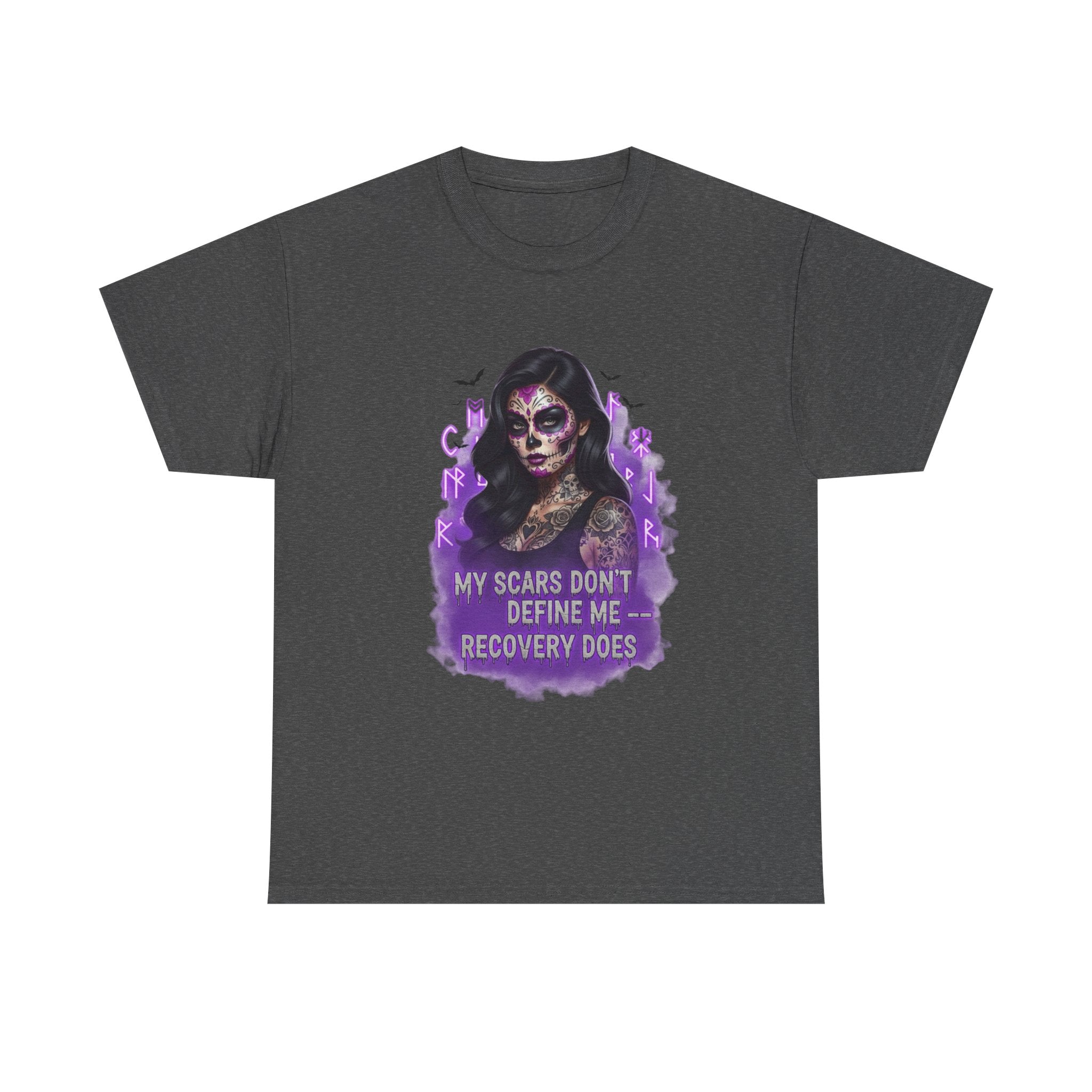 Empowering Recovery Graphic Tee, Unisex Cotton Shirt, Inspirational Apparel, Mental Health Awareness, Gift for Friends, Motivational Wear
