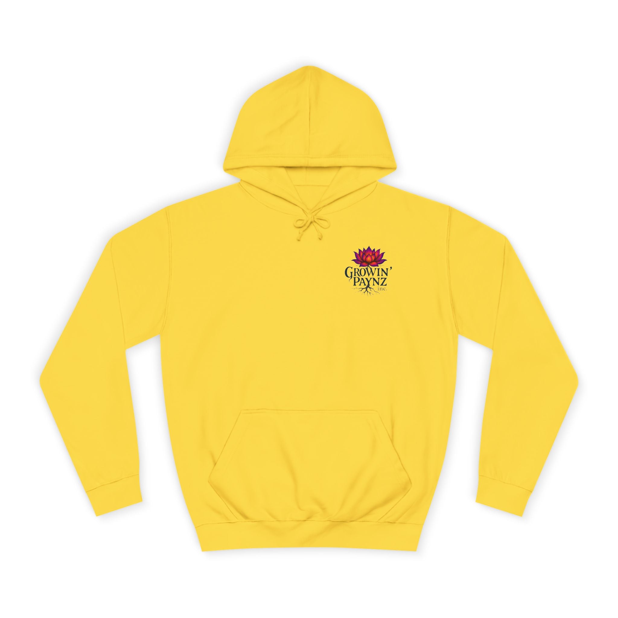 Vibrant Motivational College Hoodie, Unisex Apparel for Students, Perfect for Graduation, Casual Wear, Inspiring Gift for Friends