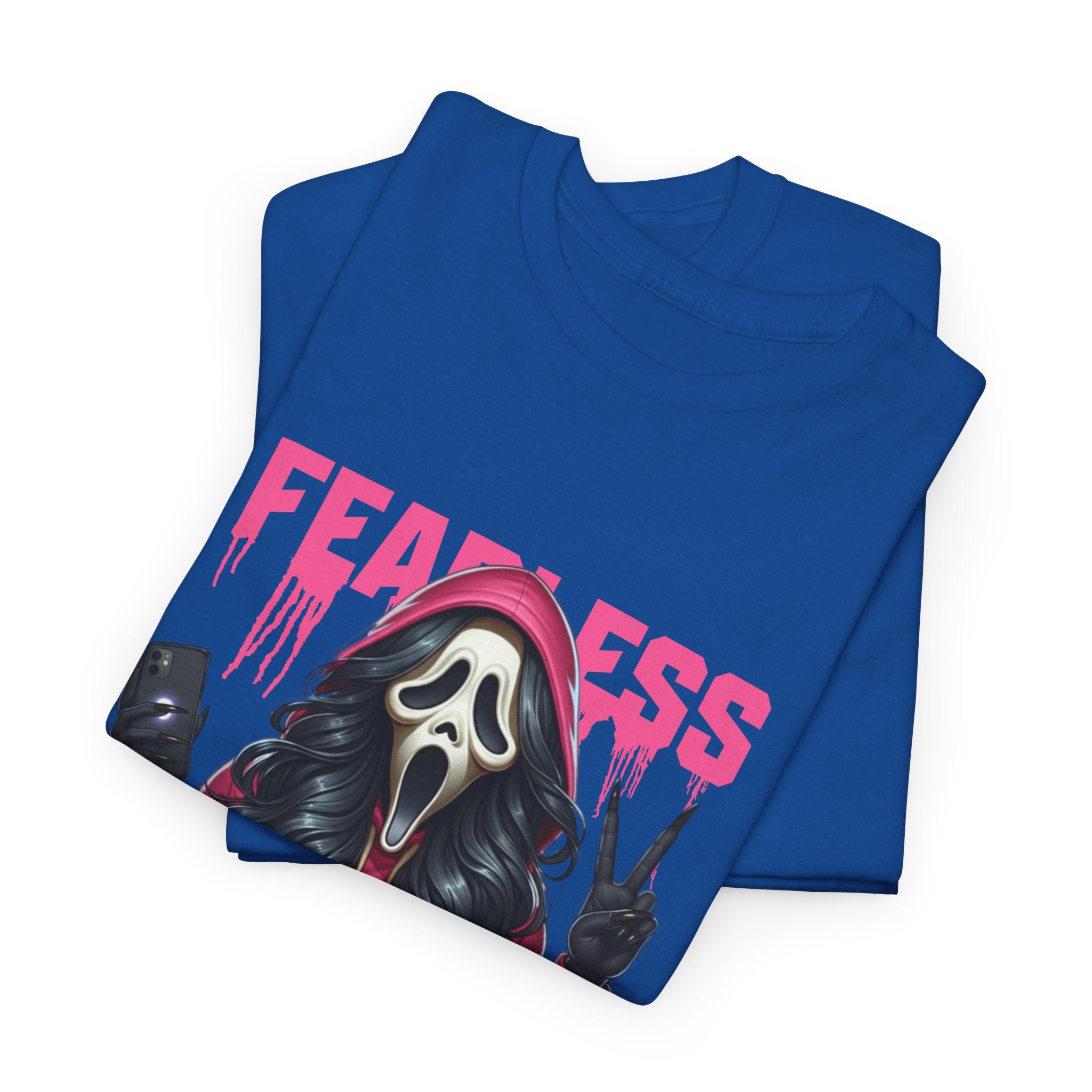 (DESIGN ON FRONT) Fearless in Recovery Tee, Support Shirt, Gift for Friends, Addiction Awareness, Motivational T-Shirt, Recovery Advocate Wear