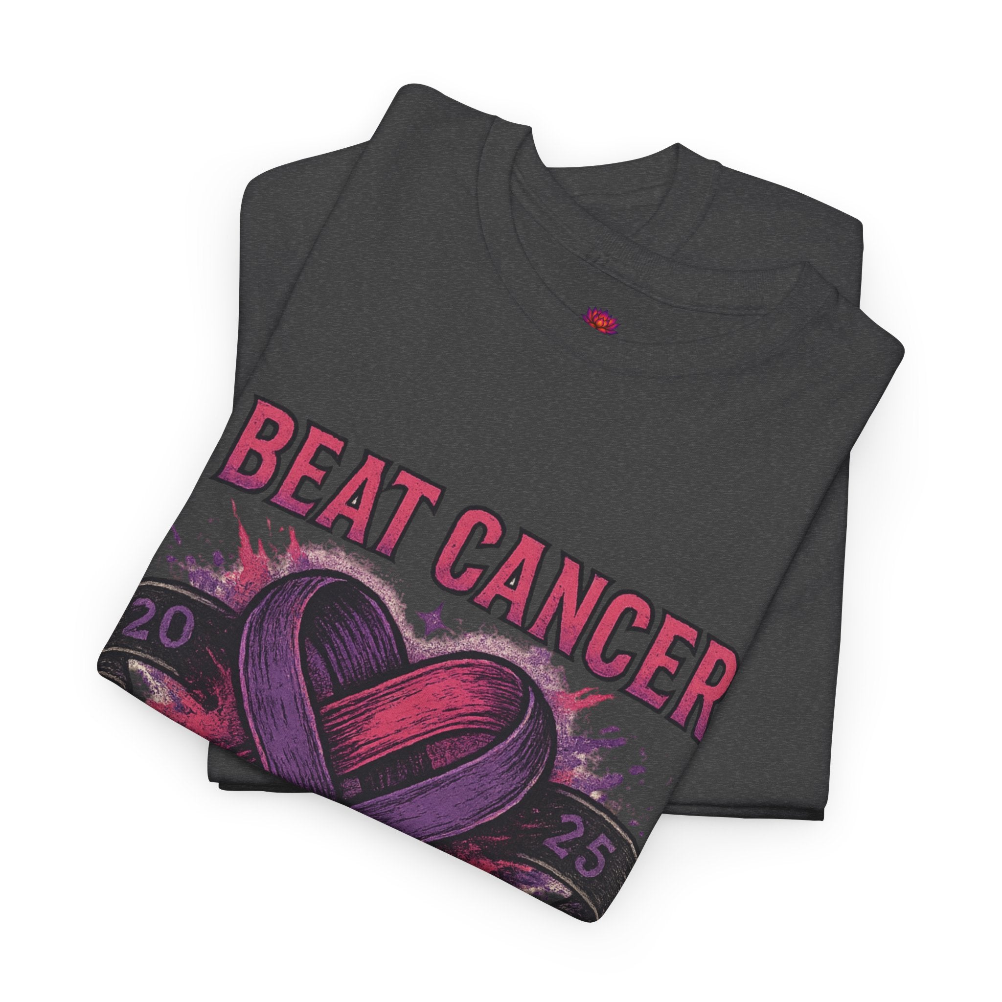 Cancer Awareness Unisex Tee - I Beat Cancer, Fight Against Addiction, Support Breast Cancer, Inspirational Gift, Comfortable Cotton Shirt