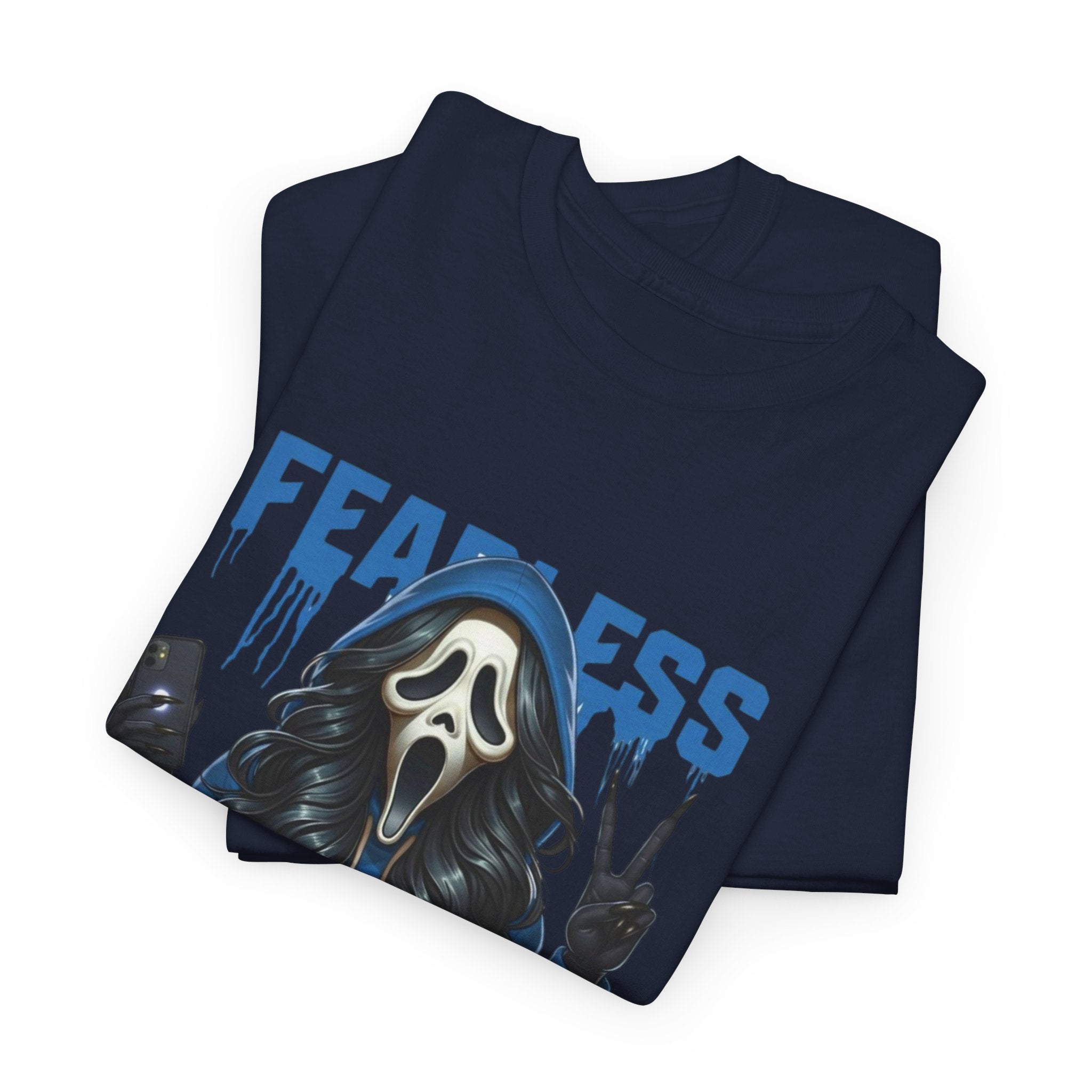 (DESIGN ON FRONT) Fearless in Recovery Tee, Motivational T-Shirt, Unisex Cotton Shirt, Recovery Awareness Apparel, Gift for Support, Inspirational Wear