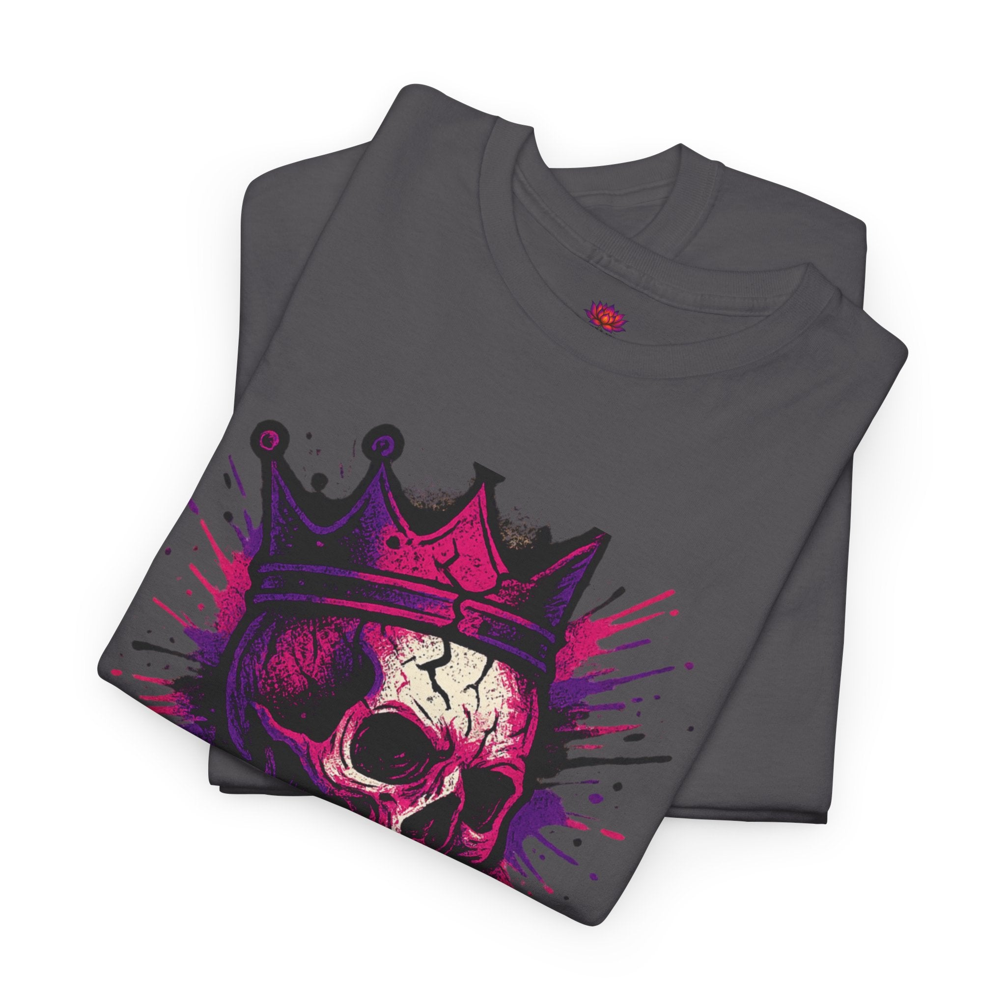 Recovery Skull Tee - Celebrate Strength, Unisex Heavy Cotton Tee, Cancer Awareness, Addiction Recovery, Gift for Survivors