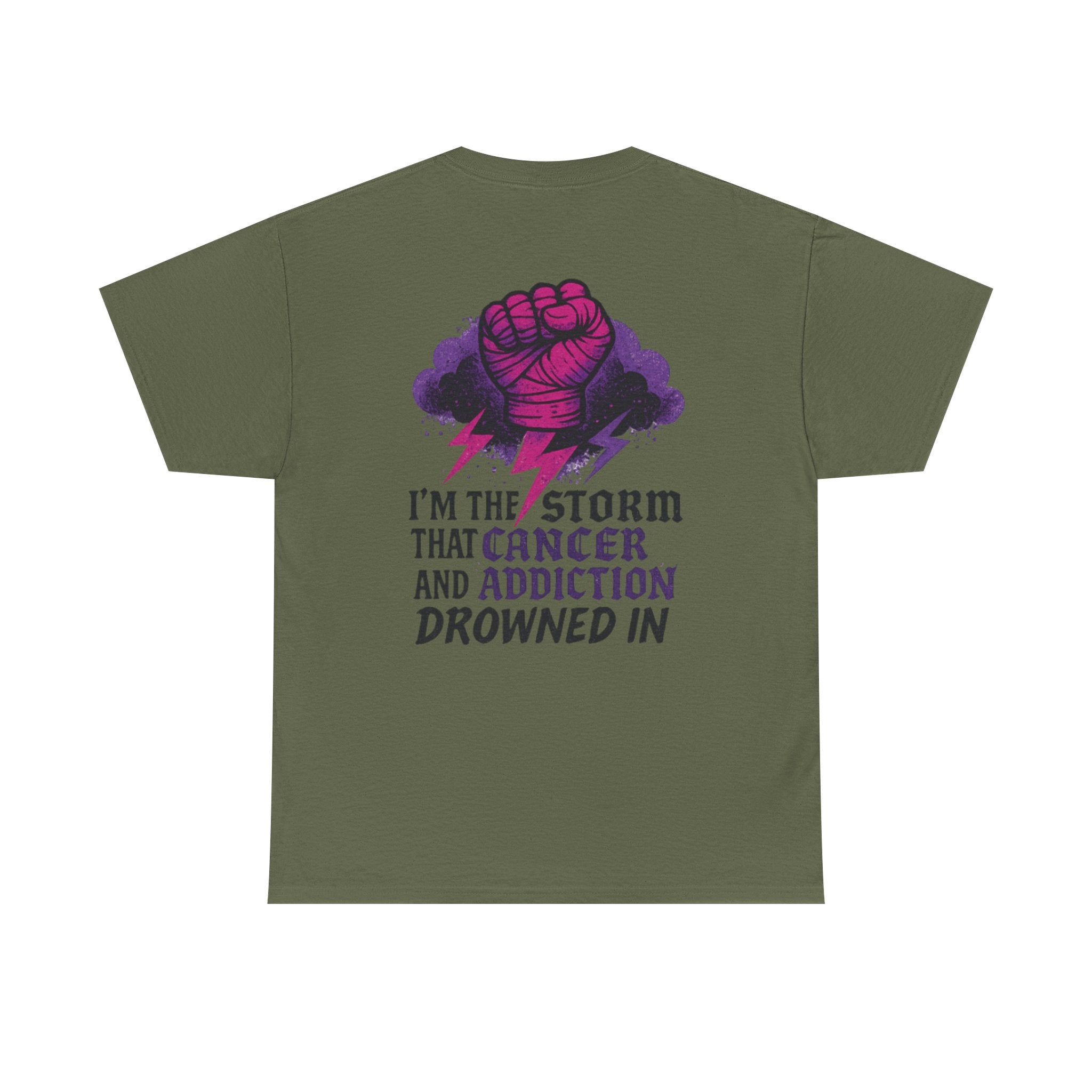 Empowering Unisex T-Shirt, Cancer Awareness Tee, Addiction Recovery Shirt, Inspirational Gift, Motivational Apparel