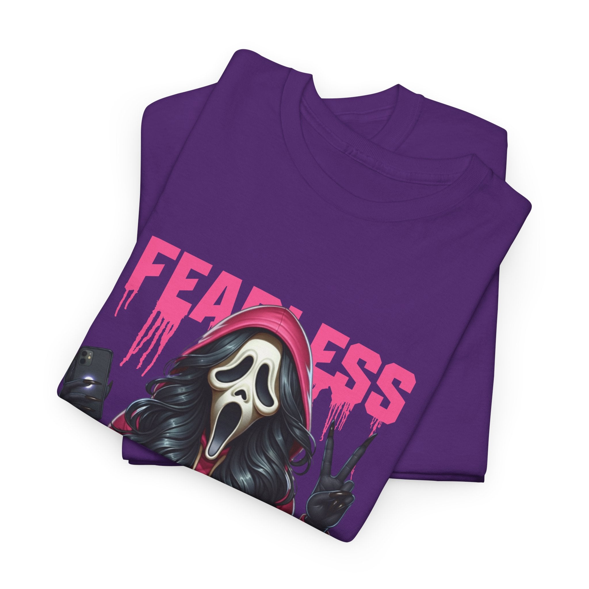 (DESIGN ON FRONT) Fearless in Recovery Tee, Support Shirt, Gift for Friends, Addiction Awareness, Motivational T-Shirt, Recovery Advocate Wear