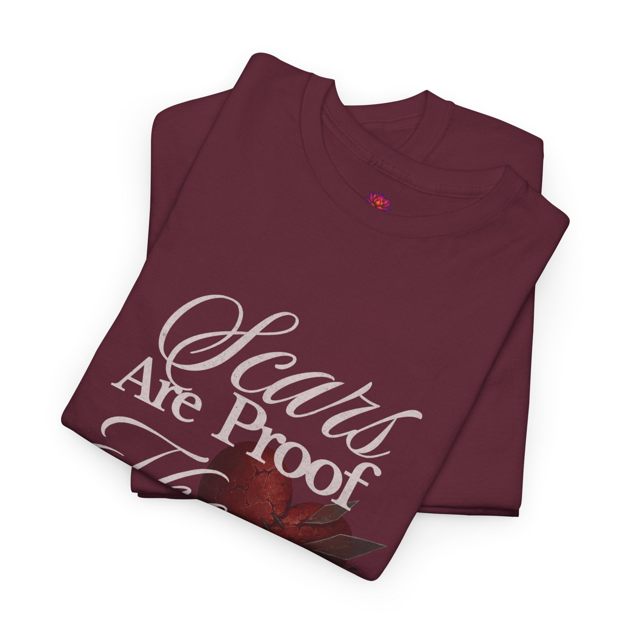 (DESIGN ON FRONT) Heartfelt Inspirational Unisex Tee, Motivational T-Shirt, Healing Message Shirt, Gift for Friends, Self-Care Apparel