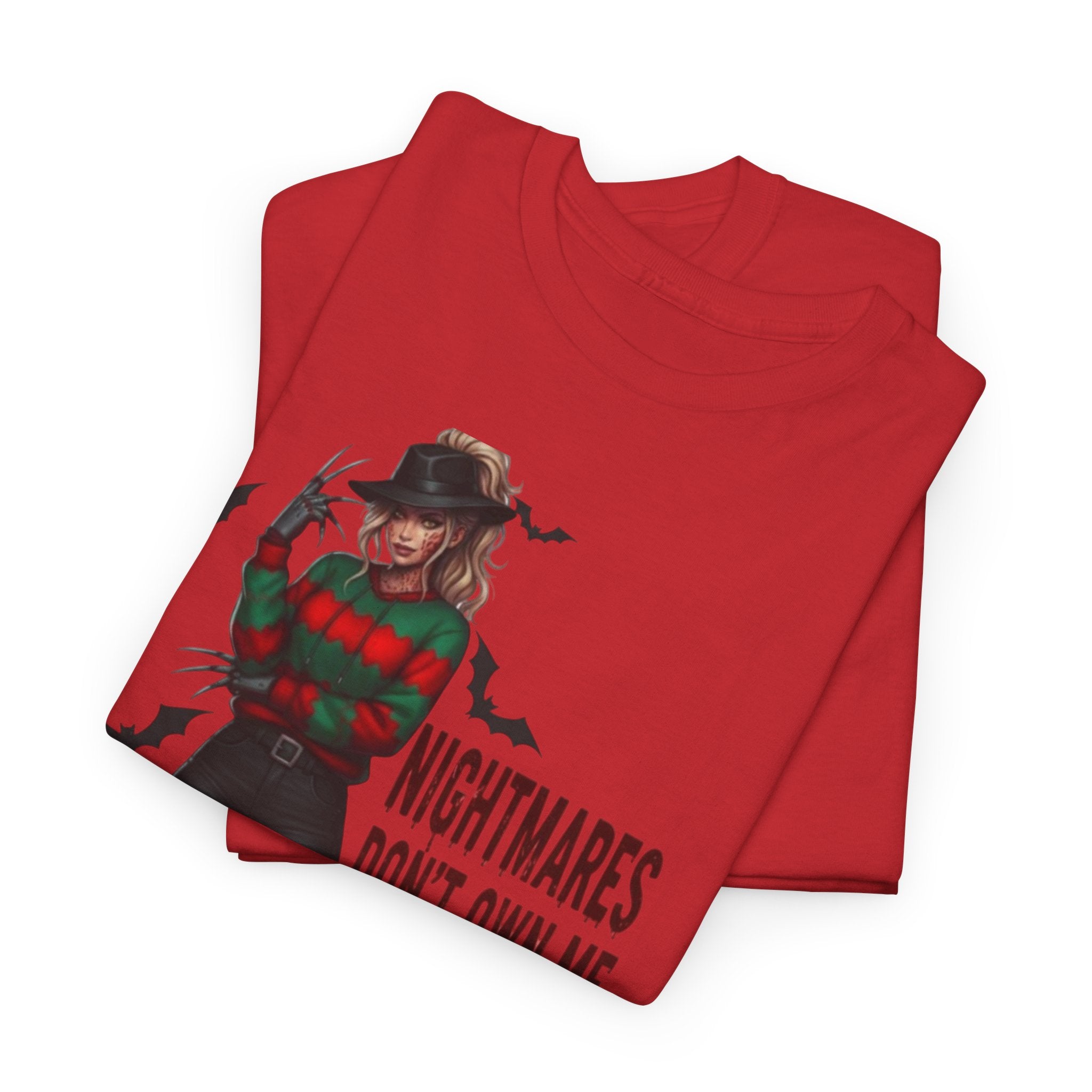 Nightmare Recovery Horror Graphic Tee, Unisex Cotton Shirt for Halloween, Gothic Style Apparel, Spooky Gifts, Unique Horror Fan Tees
