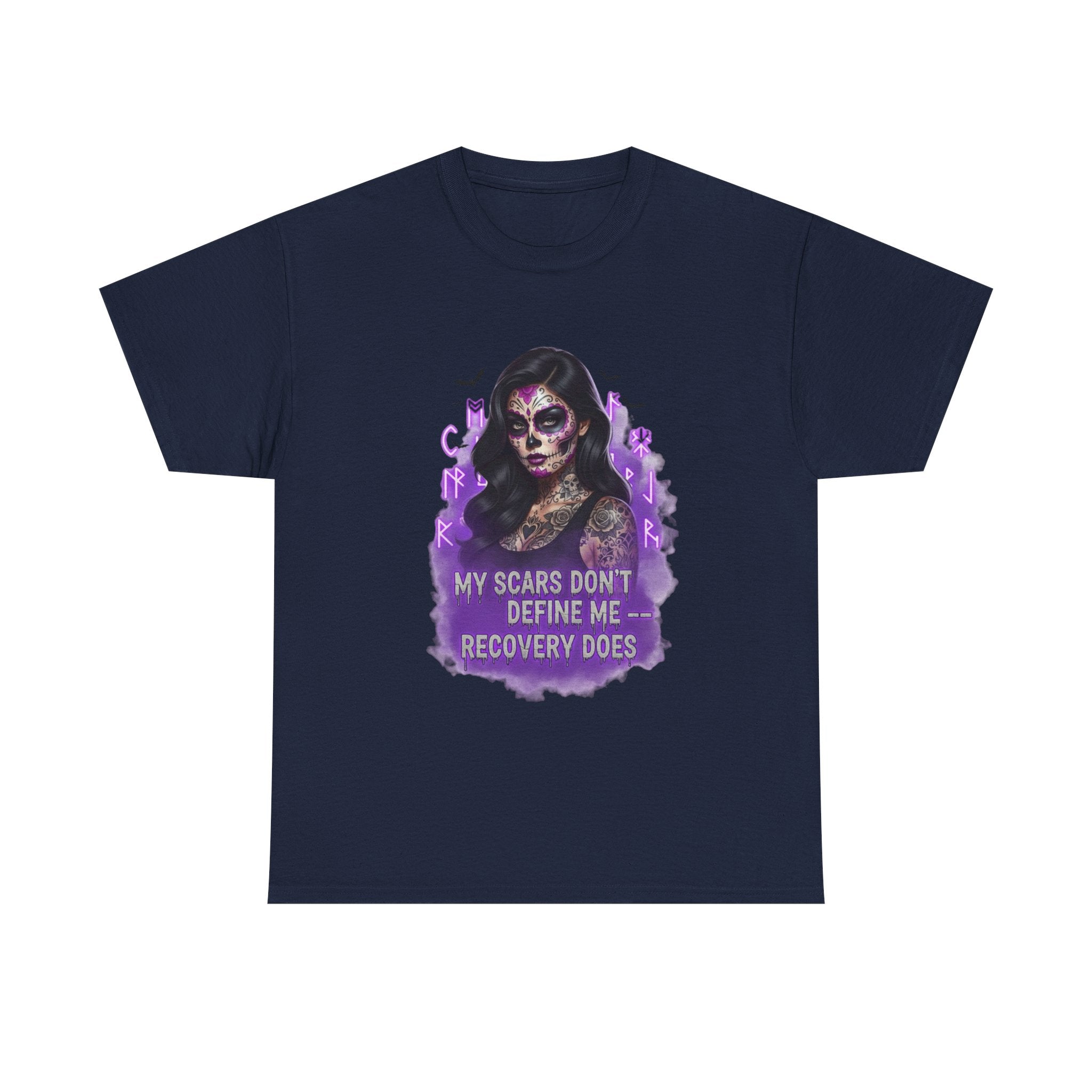 Empowering Recovery Graphic Tee, Unisex Cotton Shirt, Inspirational Apparel, Mental Health Awareness, Gift for Friends, Motivational Wear