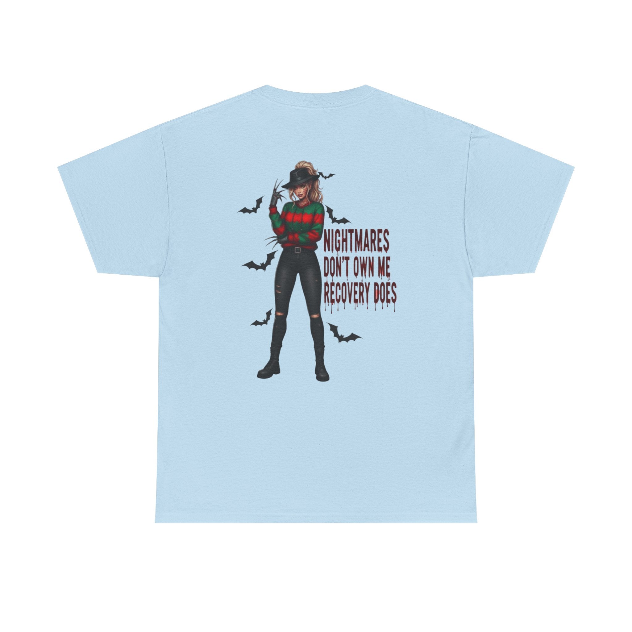 Freddy Krueger Recovery Tee, Unisex Horror T-Shirt, Nightmare Theme Shirt, Gift for Horror Fans, Halloween Apparel