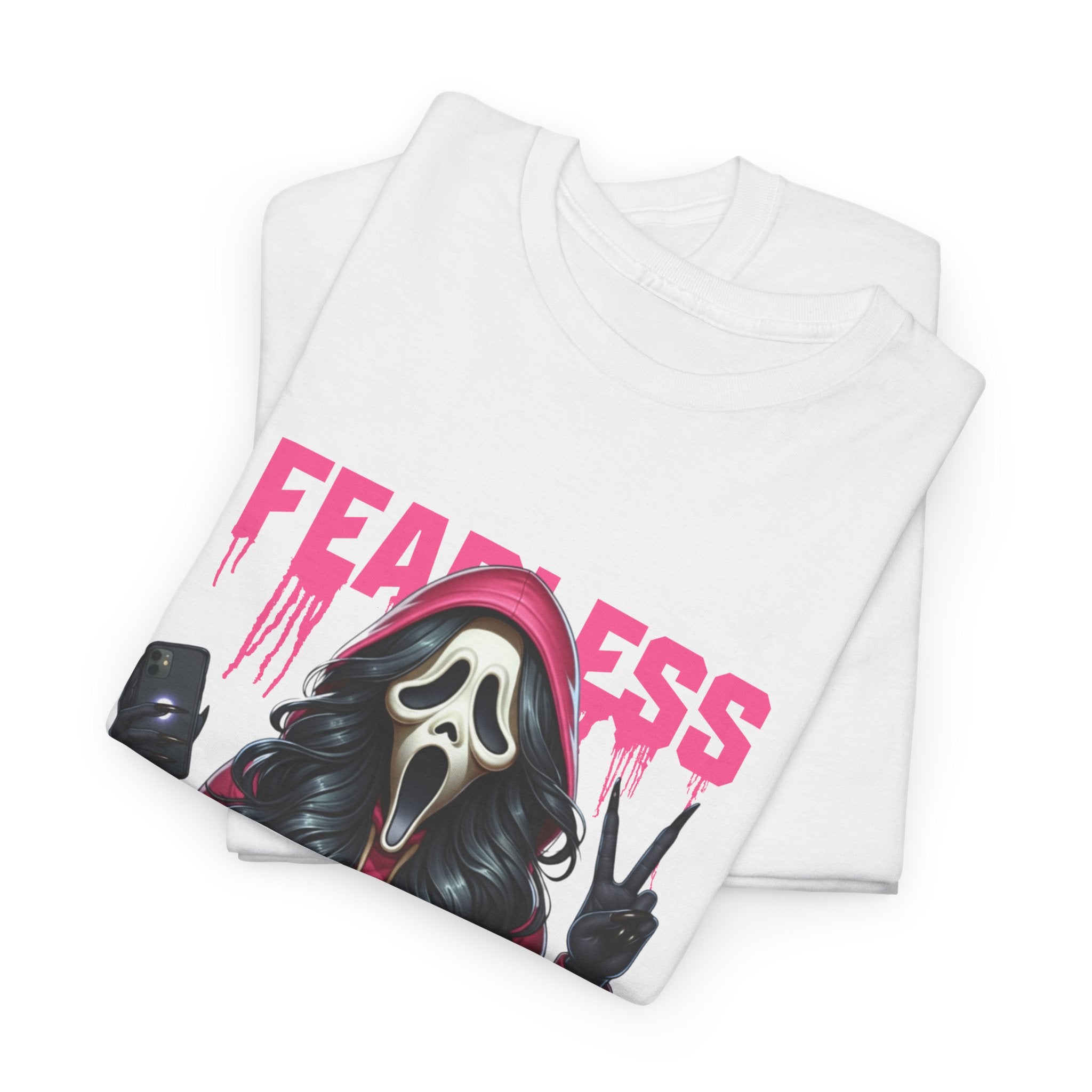 (DESIGN ON FRONT) Fearless in Recovery Tee, Support Shirt, Gift for Friends, Addiction Awareness, Motivational T-Shirt, Recovery Advocate Wear