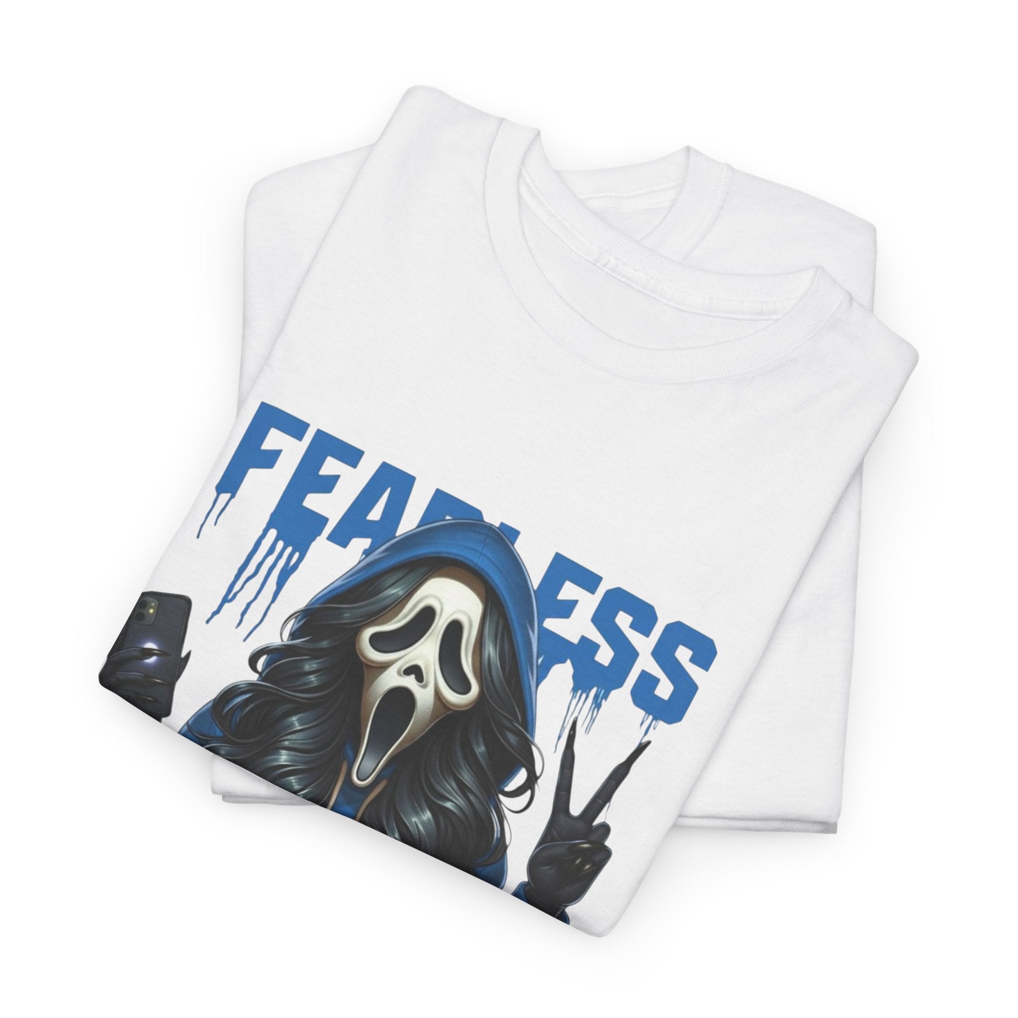 (DESIGN ON FRONT) Fearless in Recovery Tee, Motivational T-Shirt, Unisex Cotton Shirt, Recovery Awareness Apparel, Gift for Support, Inspirational Wear
