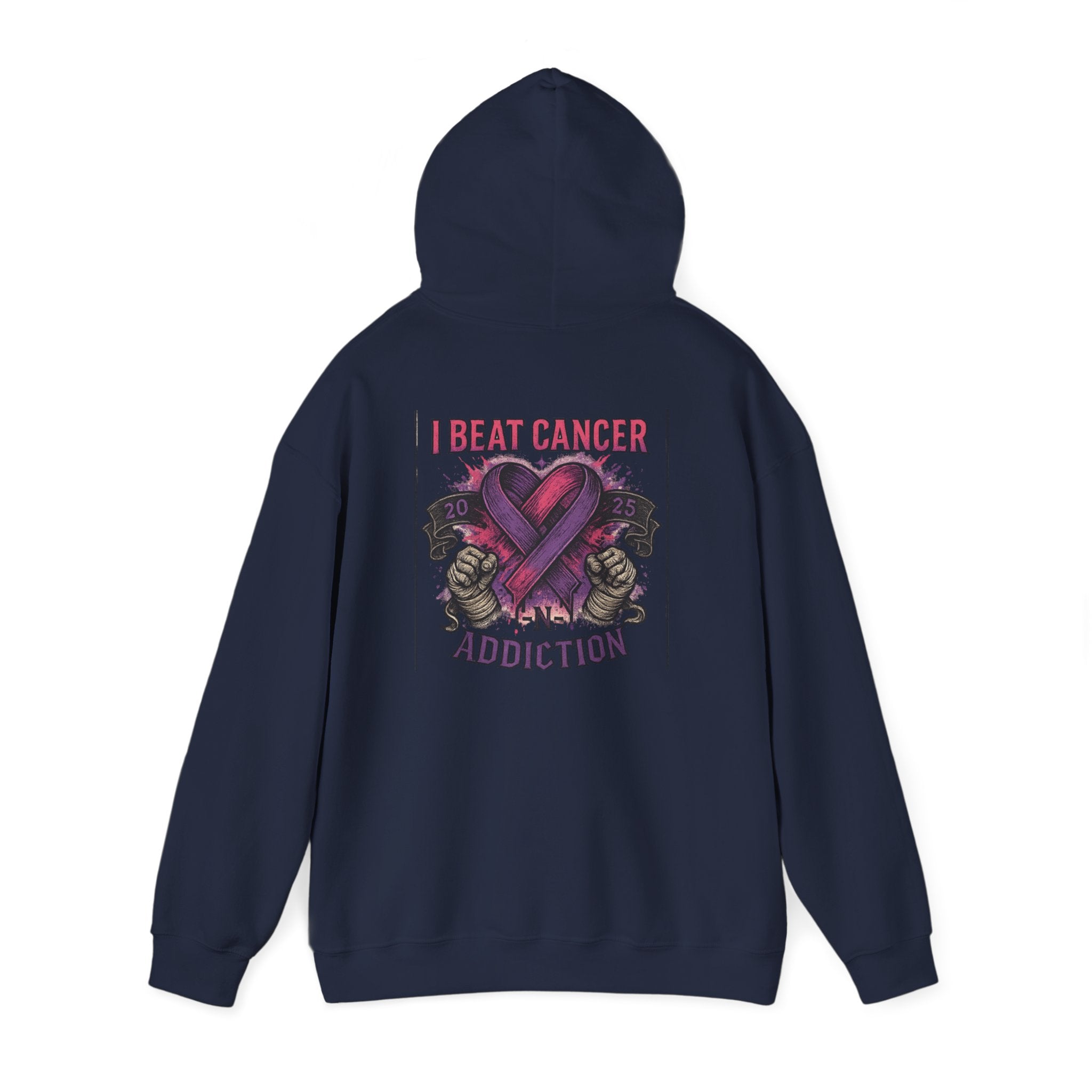 Hope & Strength Unisex Hoodie: Cancer Awareness, Compassion, Inspirational Gift, Comfort Wear, Supportive Apparel