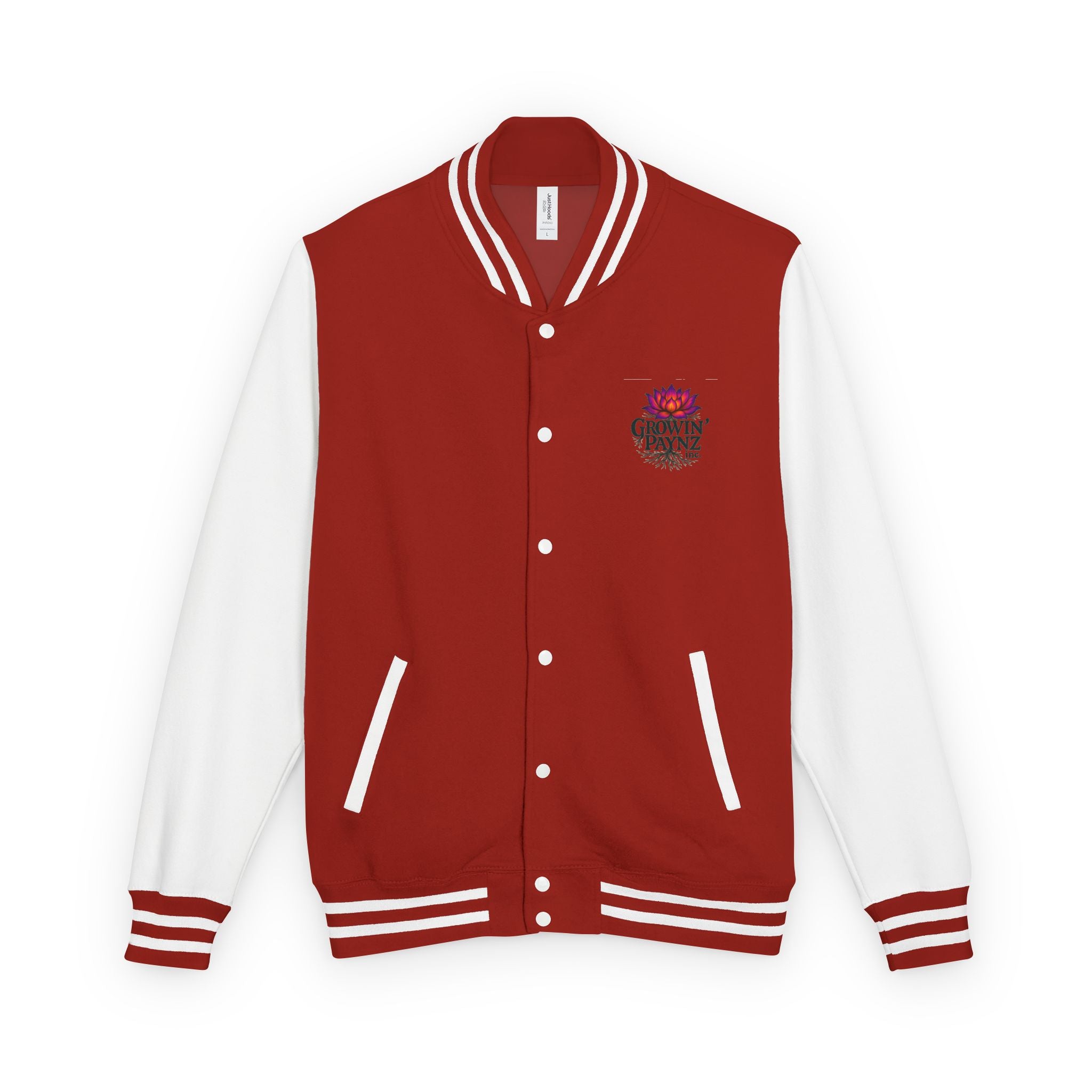 Retro Bear-Themed Unisex Heavyweight Letterman Jacket | Vintage Charm, Cozy Layer, Perfect Gift, Fashion Statement, Trendy Outerwear