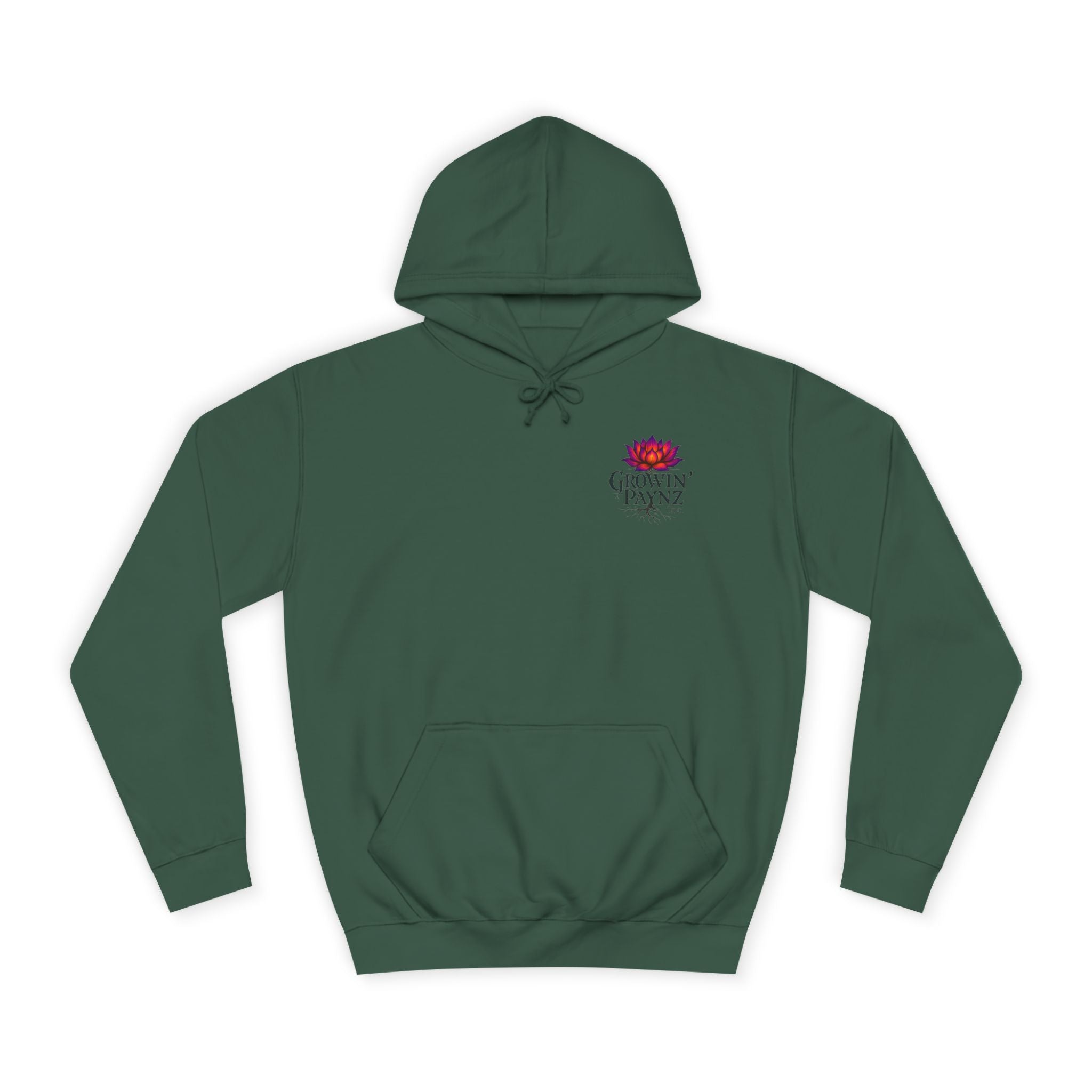 Vibrant Motivational College Hoodie, Unisex Apparel for Students, Perfect for Graduation, Casual Wear, Inspiring Gift for Friends