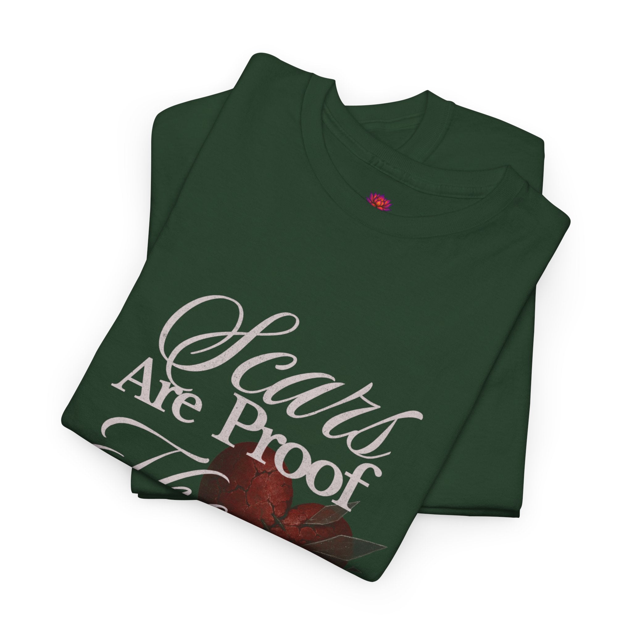 (DESIGN ON FRONT) Heartfelt Inspirational Unisex Tee, Motivational T-Shirt, Healing Message Shirt, Gift for Friends, Self-Care Apparel