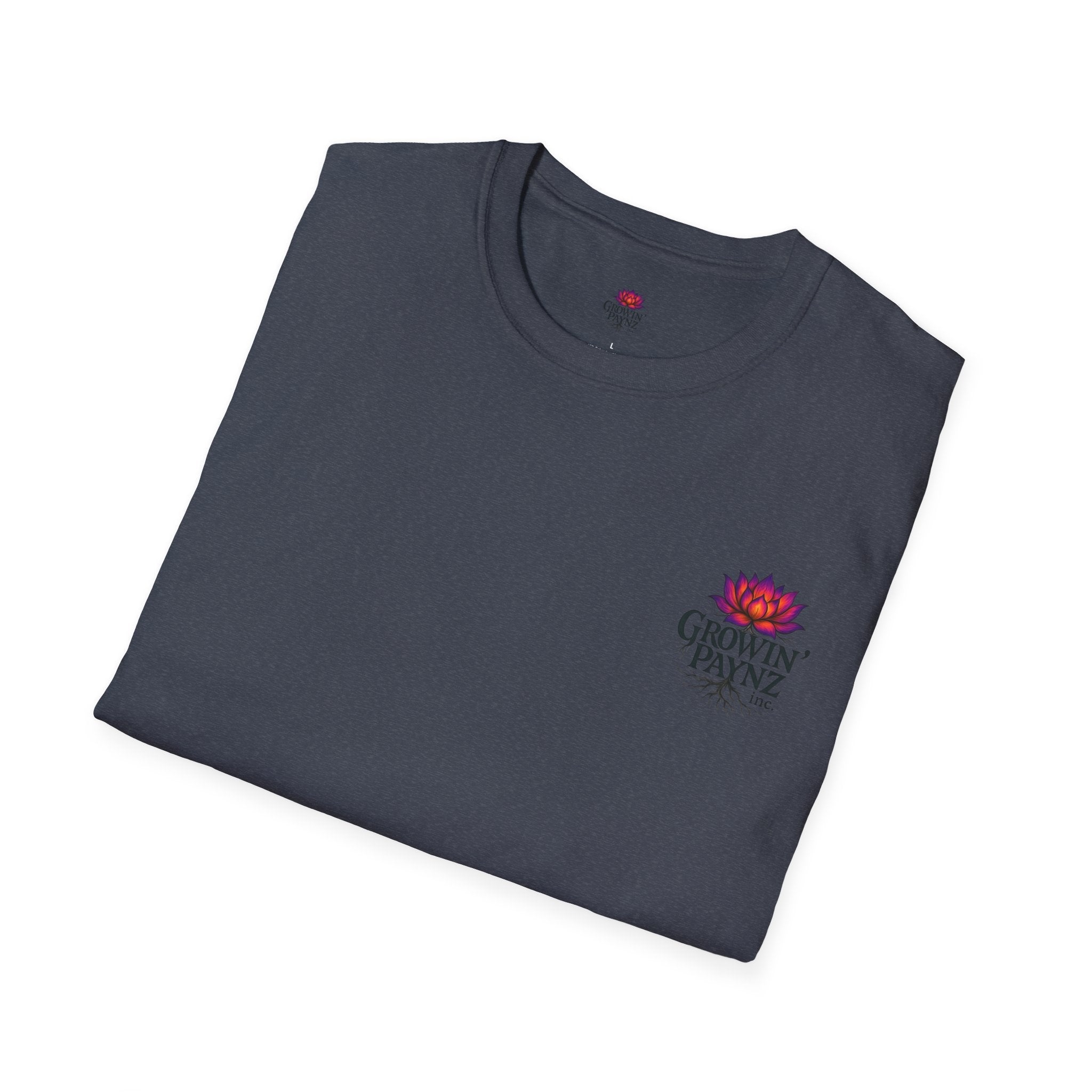 (DESIGN PRINT ON BACK)  Half Broken Heart T-Shirt, Unisex Softstyle Tee, Casual Wear, Gift for Friends, Popular Teen Apparel, Heartbreak Merch