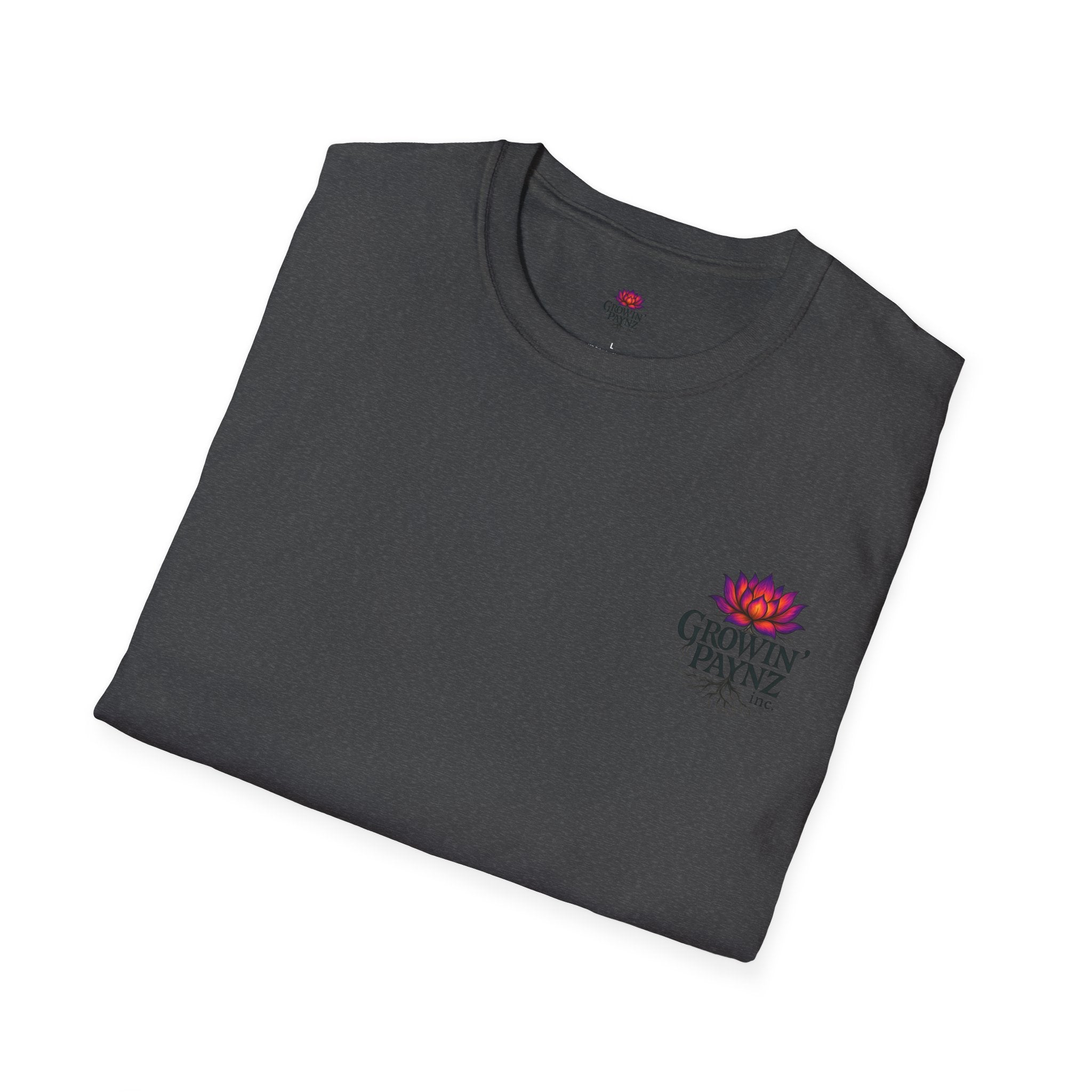 (DESIGN PRINT ON BACK)  Half Broken Heart T-Shirt, Unisex Softstyle Tee, Casual Wear, Gift for Friends, Popular Teen Apparel, Heartbreak Merch