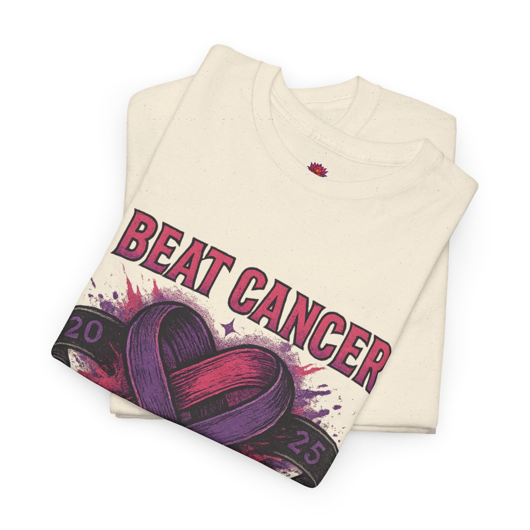 Cancer Awareness Unisex Tee - I Beat Cancer, Fight Against Addiction, Support Breast Cancer, Inspirational Gift, Comfortable Cotton Shirt