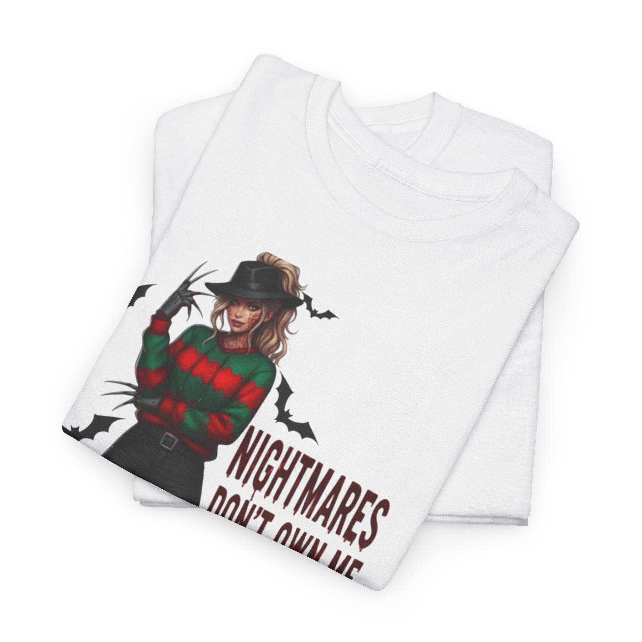 Nightmare Recovery Horror Graphic Tee, Unisex Cotton Shirt for Halloween, Gothic Style Apparel, Spooky Gifts, Unique Horror Fan Tees