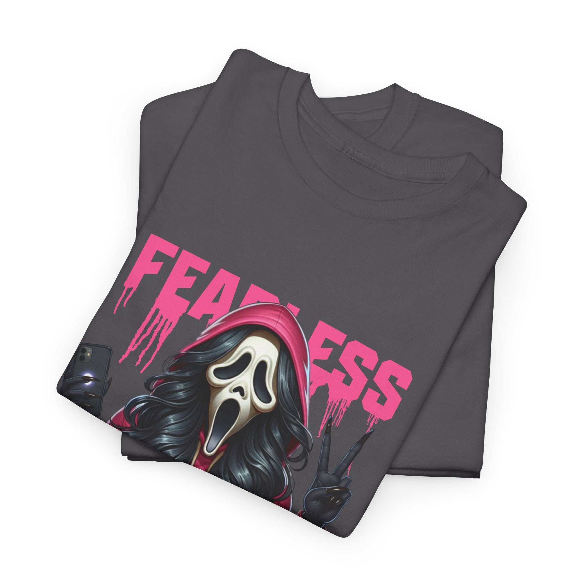 (DESIGN ON FRONT) Fearless in Recovery Tee, Support Shirt, Gift for Friends, Addiction Awareness, Motivational T-Shirt, Recovery Advocate Wear