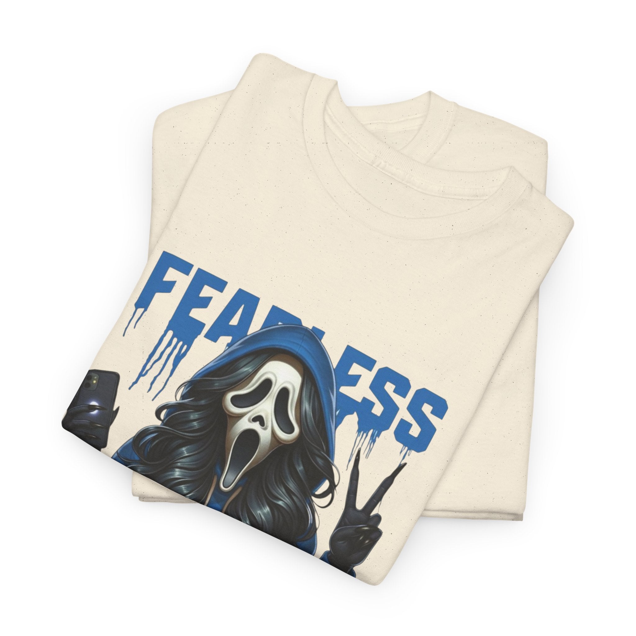 (DESIGN ON FRONT) Fearless in Recovery Tee, Motivational T-Shirt, Unisex Cotton Shirt, Recovery Awareness Apparel, Gift for Support, Inspirational Wear