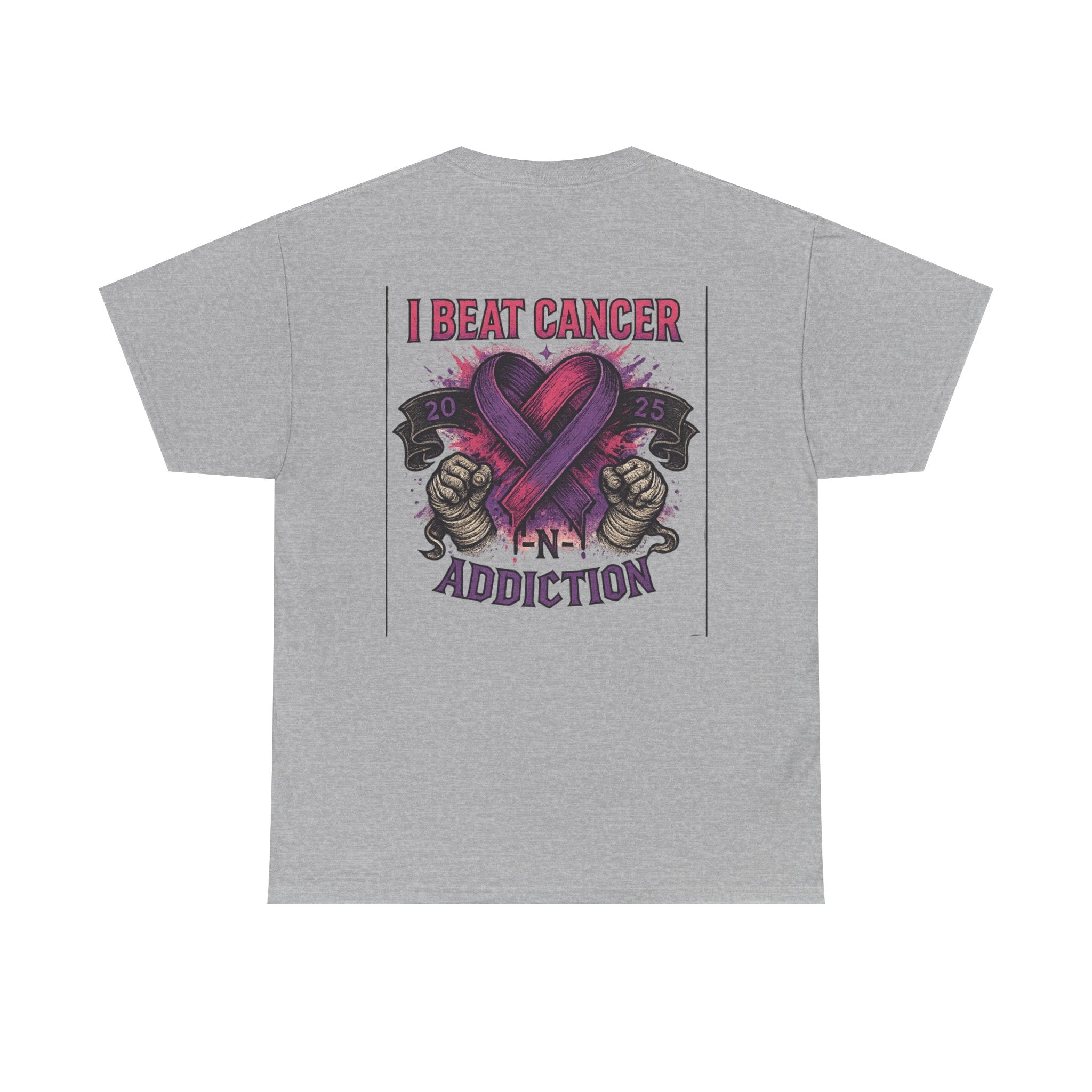 Inspirational Unisex Tee for Cancer Awareness, Beat Cancer Apparel, Gift for Fighters, Recovery Support T-Shirt, Celebration of Strength