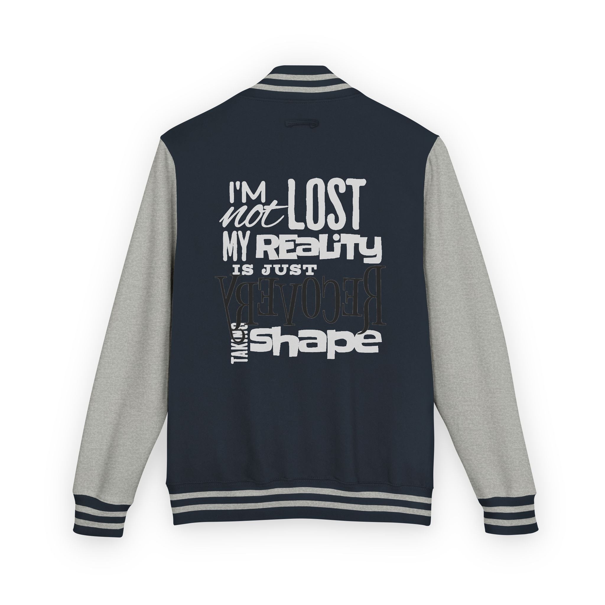 Unisex Heavyweight Letterman Jacket - Retro Style, Motivational Quote, Jacket for Sports Lovers, College Apparel, Gift for Graduates