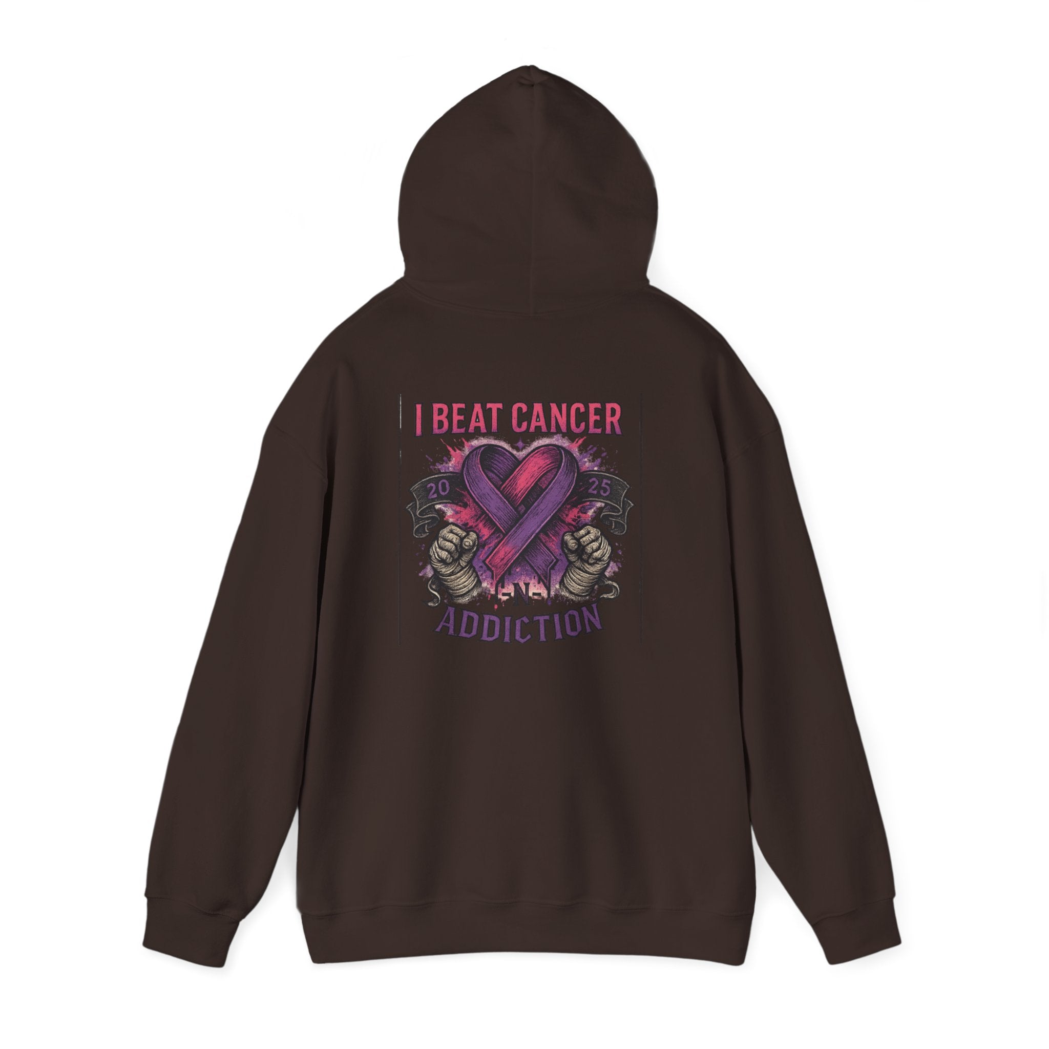 Hope & Strength Unisex Hoodie: Cancer Awareness, Compassion, Inspirational Gift, Comfort Wear, Supportive Apparel