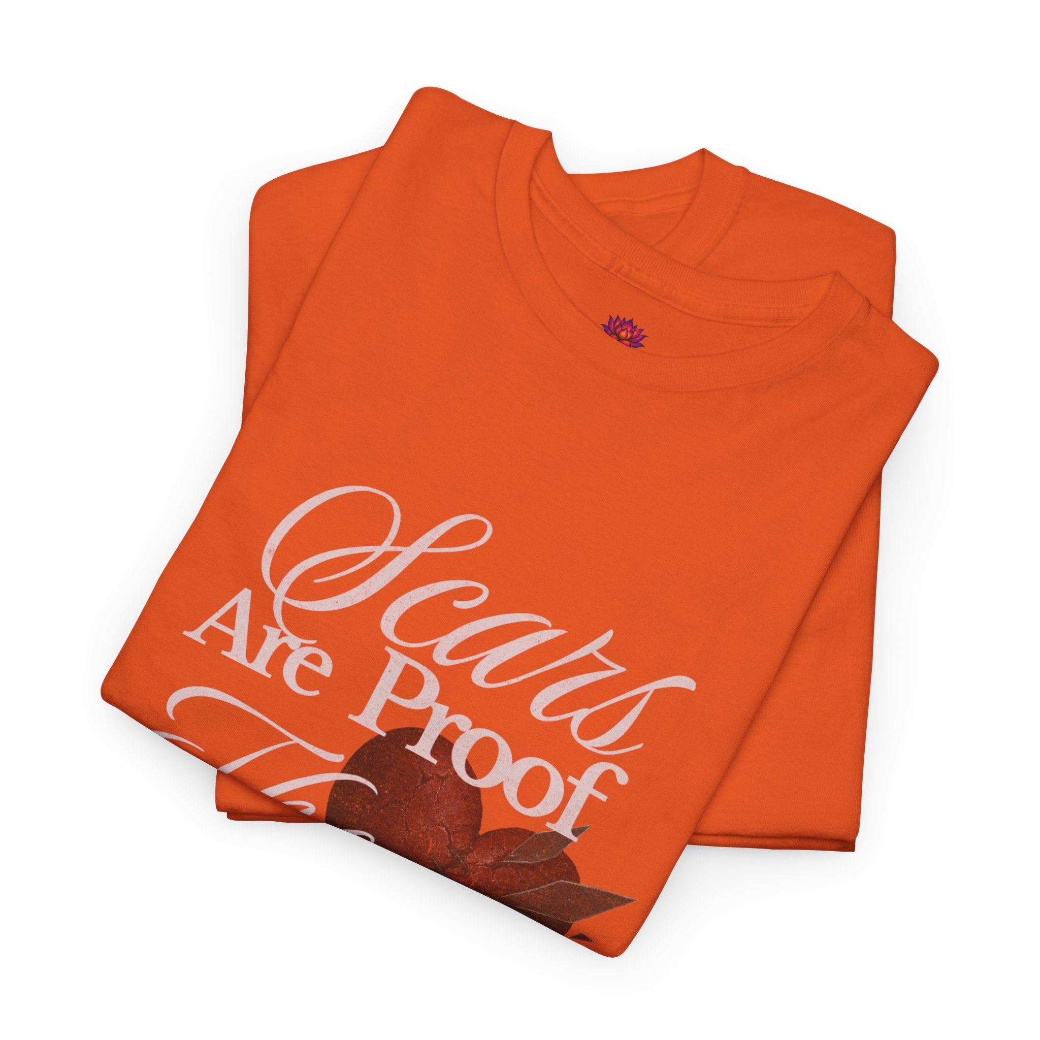 (DESIGN ON FRONT) Heartfelt Inspirational Unisex Tee, Motivational T-Shirt, Healing Message Shirt, Gift for Friends, Self-Care Apparel